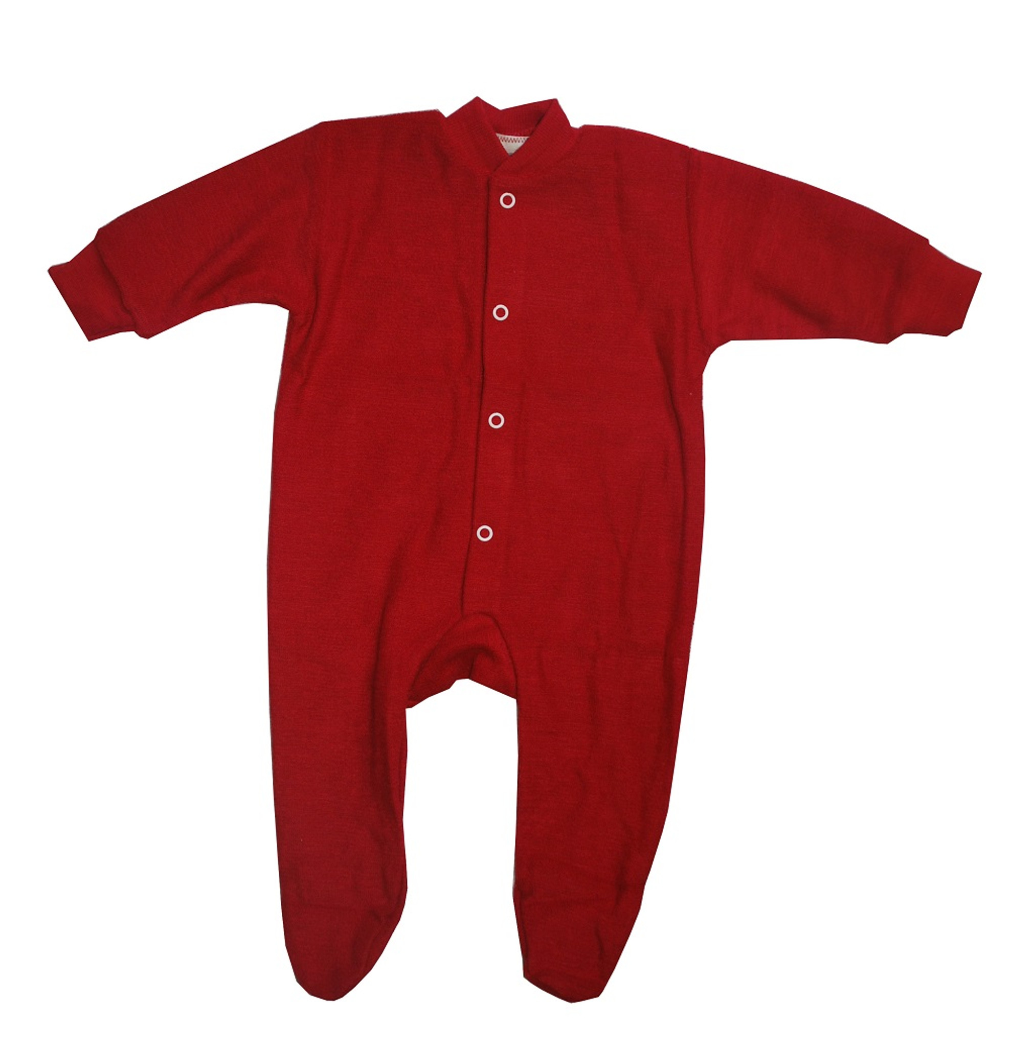 Cosilana - Organic Wool Terry Baby Pajamas - with Feet