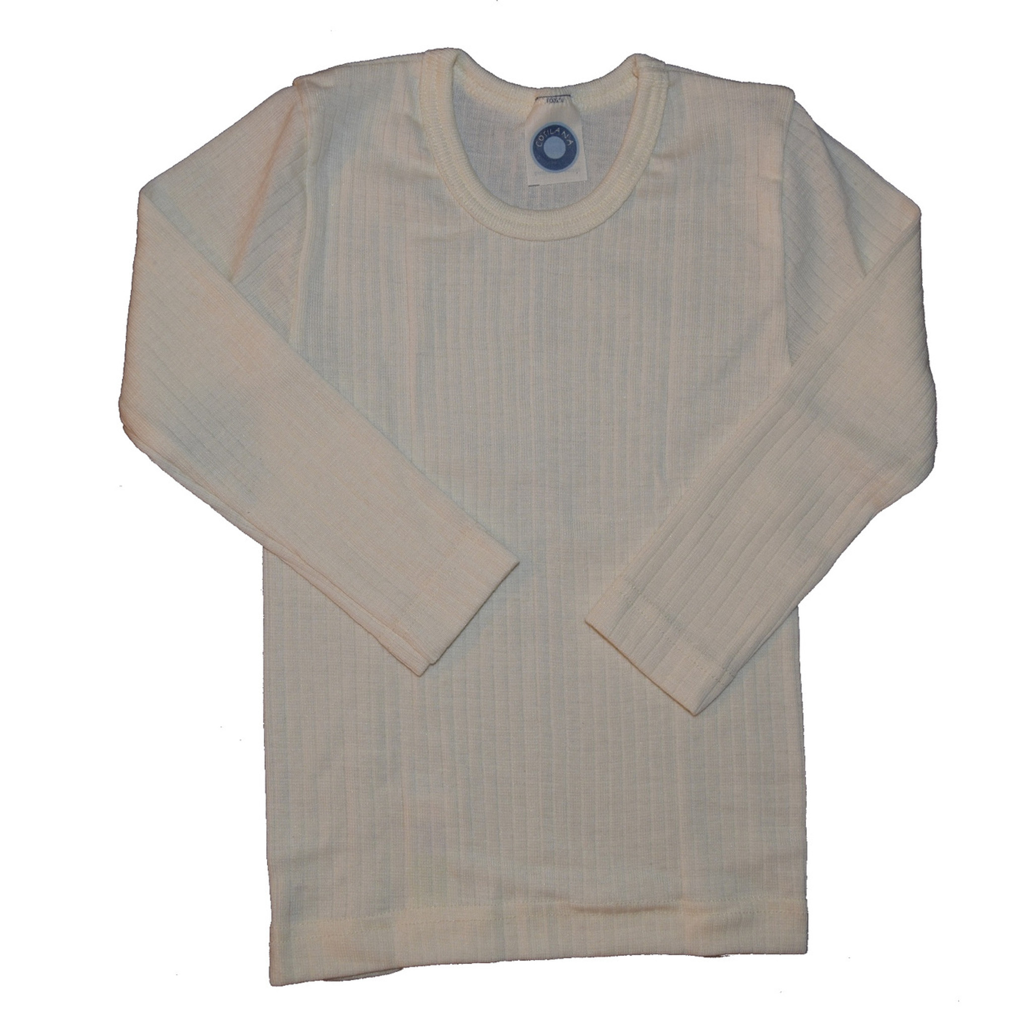 Engel Organic Wool Long Underwear Shirt with Long Sleeves- Unisex - Little  Spruce Organics