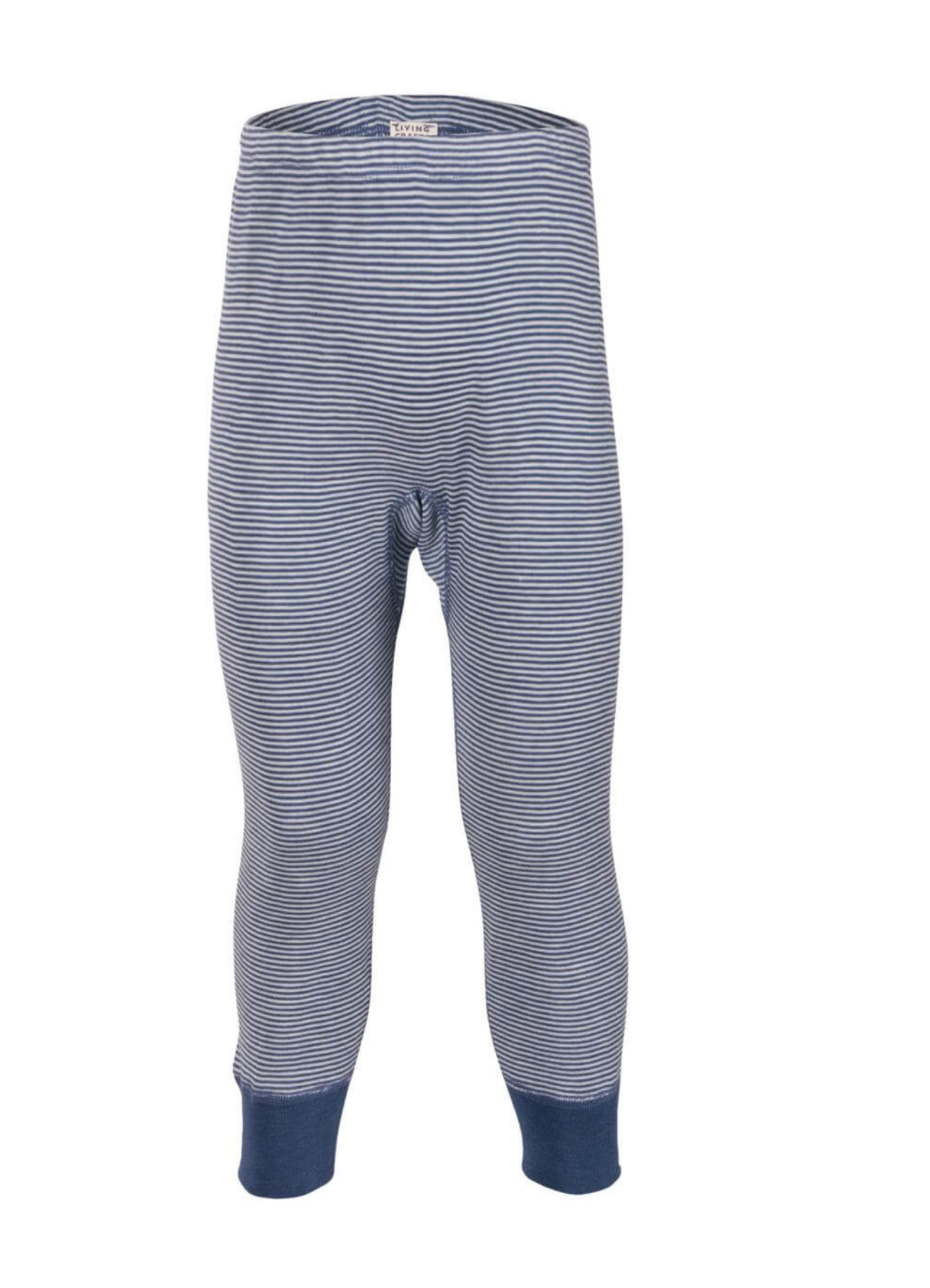 Extra-Soft Stripy Long-Johns in Wool/Silk  Versatile Super Soft Wool and Silk  Long-Johns for Kids