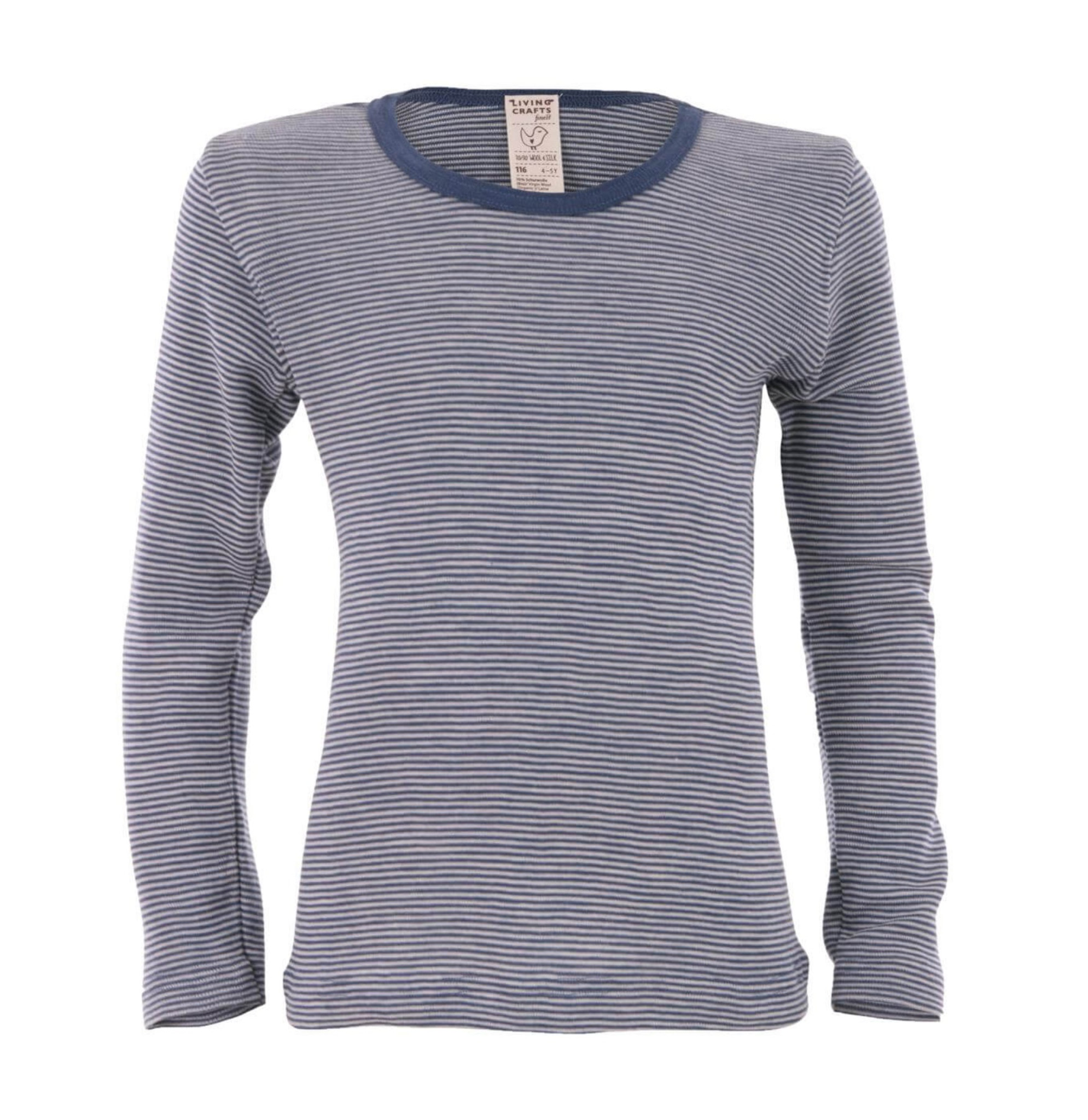 Women's Long Sleeve Underwear Shirt  Organic Merino Wool / Cotton - Little  Spruce Organics