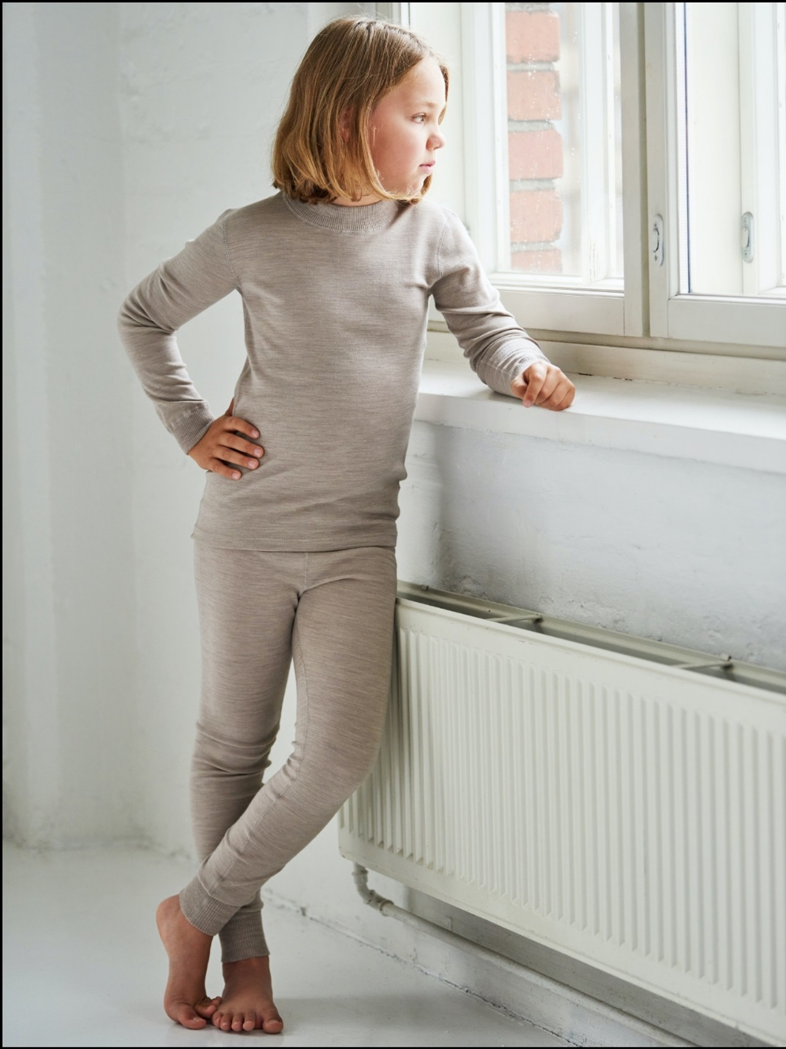 Organic Long Underwear, Tan Long Johns, Mens & Womens Thermal