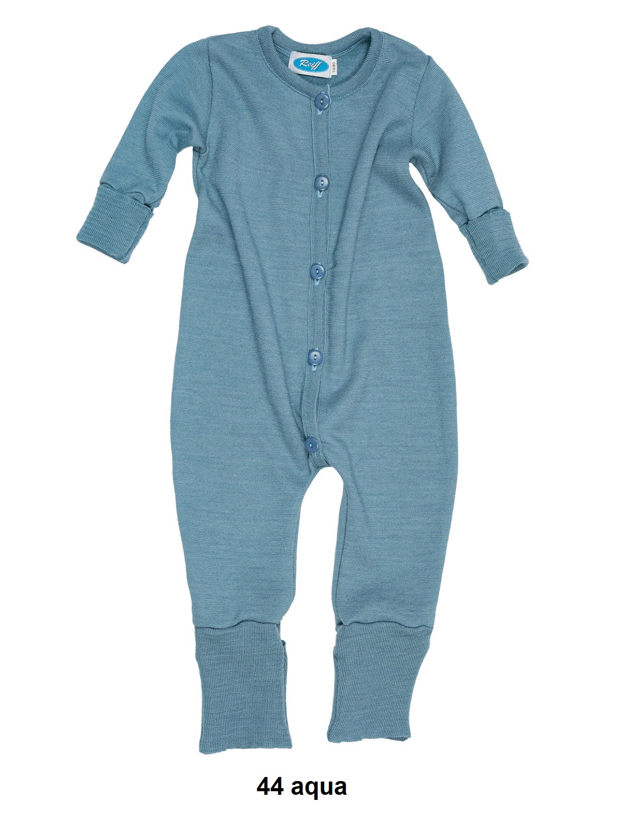 Organic Merino Wool/ Silk Romper with Optional Feet Little