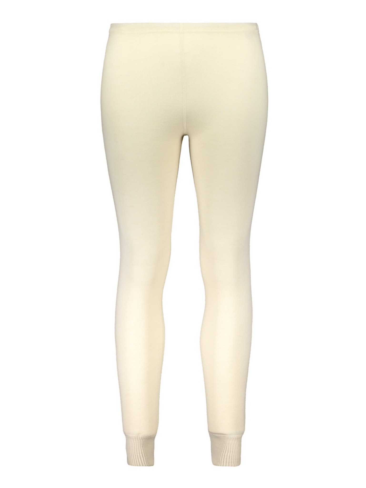 Womens Wool Leggings From 100% Natural Undyed Wool, Long