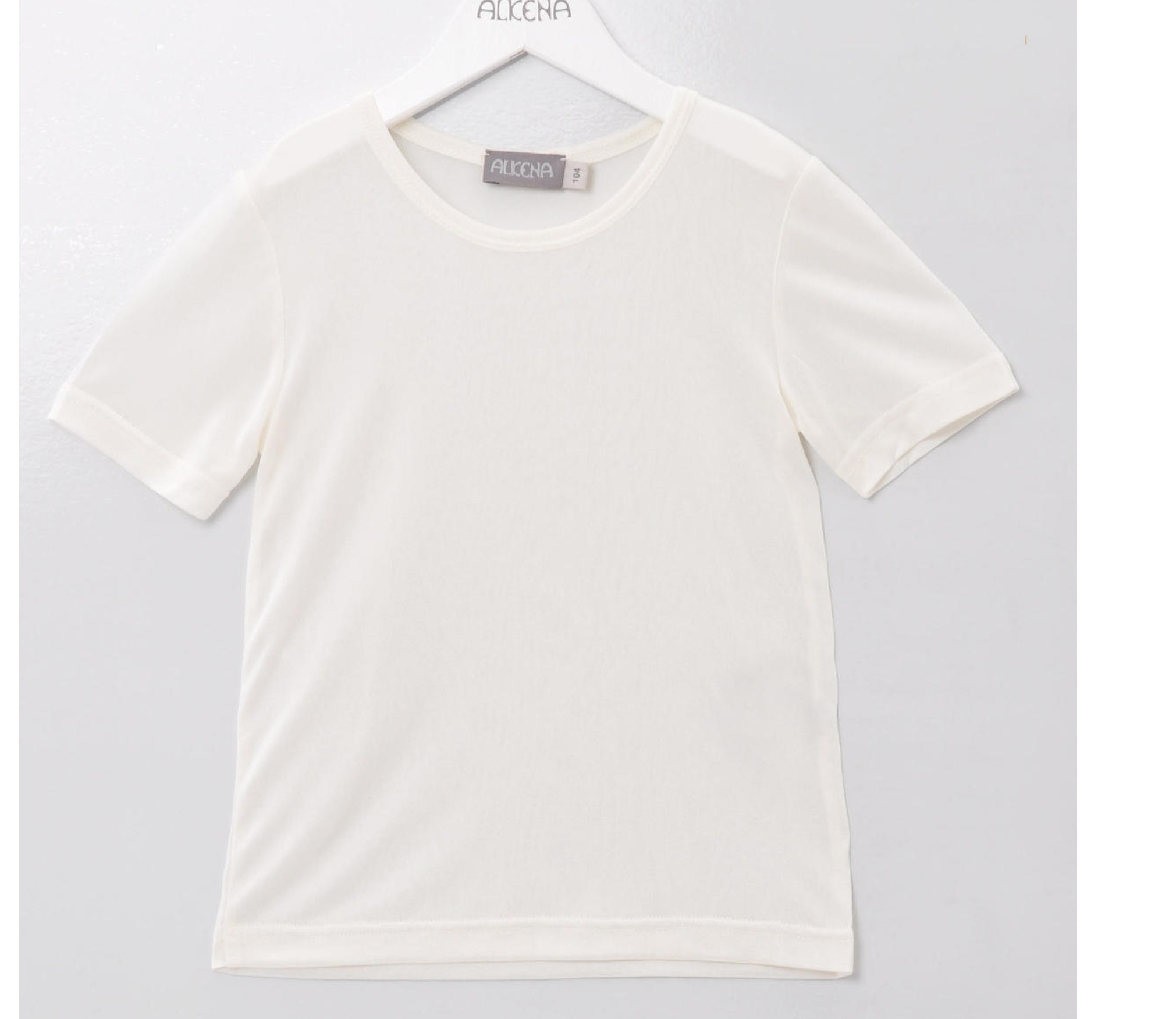 Organic Silk Short-Sleeved Children's Shirt - Little Spruce Organics
