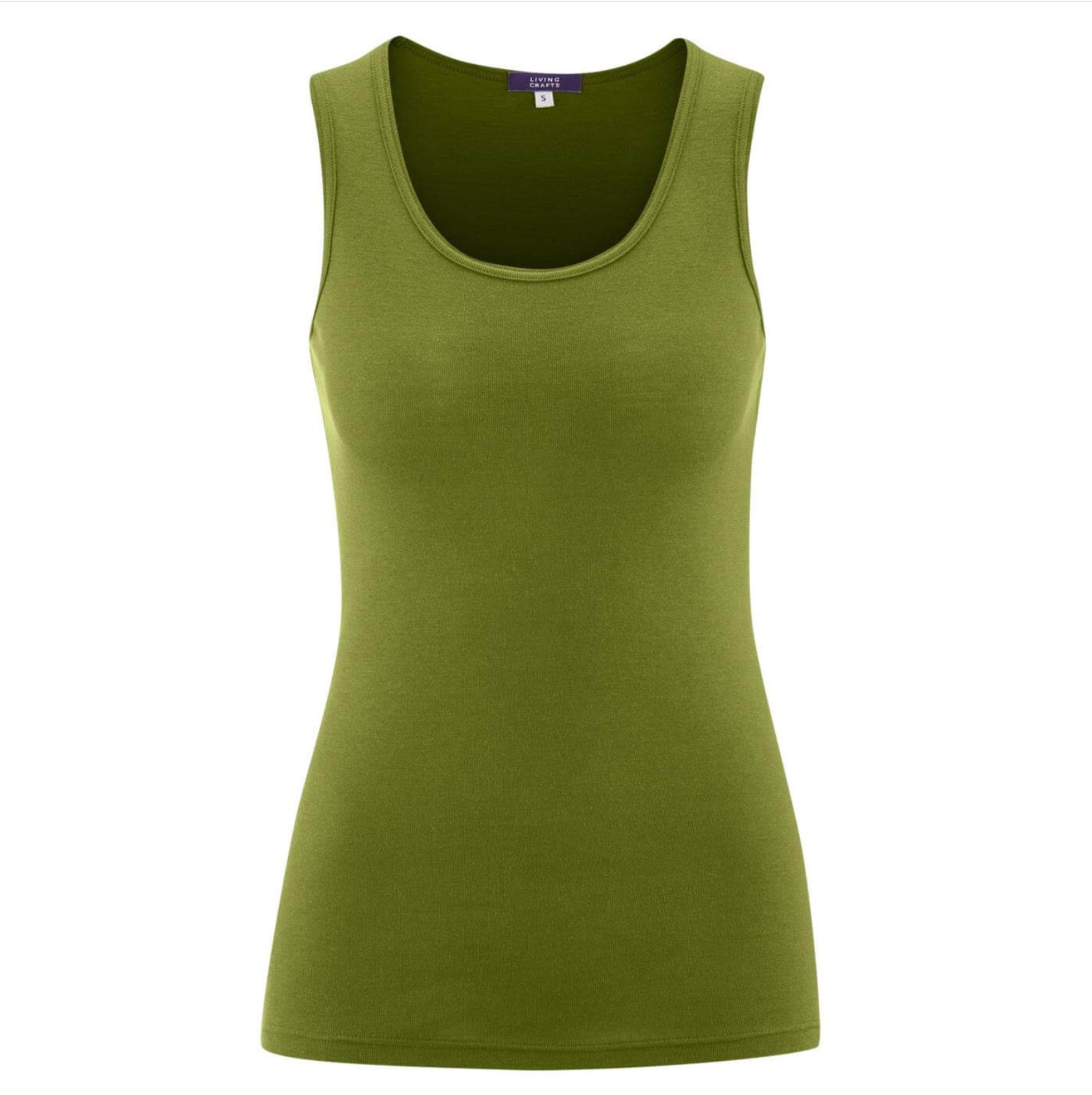 Women's Sleeveless Shirt | Organic Merino Wool / Cotton - Little Spruce ...