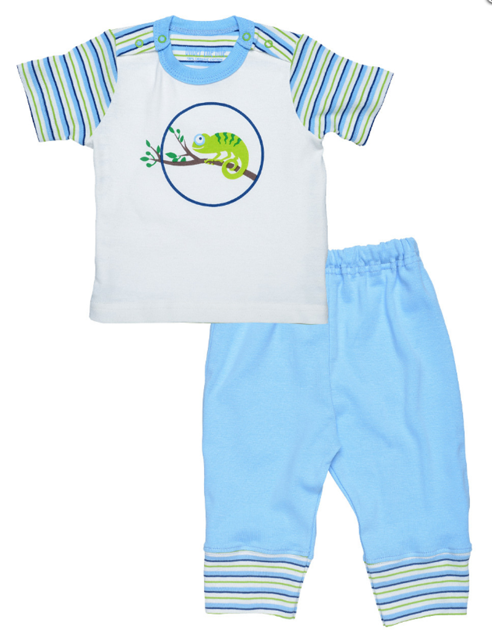 Organic Cotton T Shirt W Pants Under The Nile Little Spruce Organics