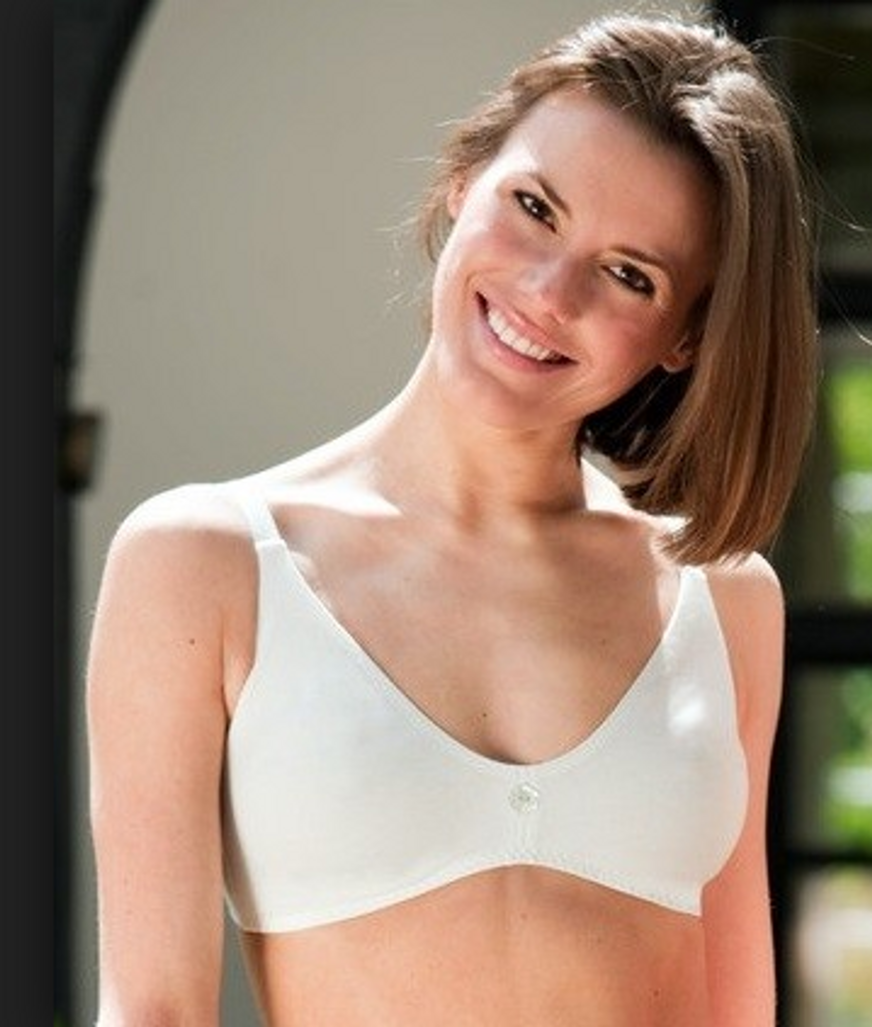 Engel Women Bra, Underwire with Lace, Organic Cotton and Elastane – Warmth  and Weather