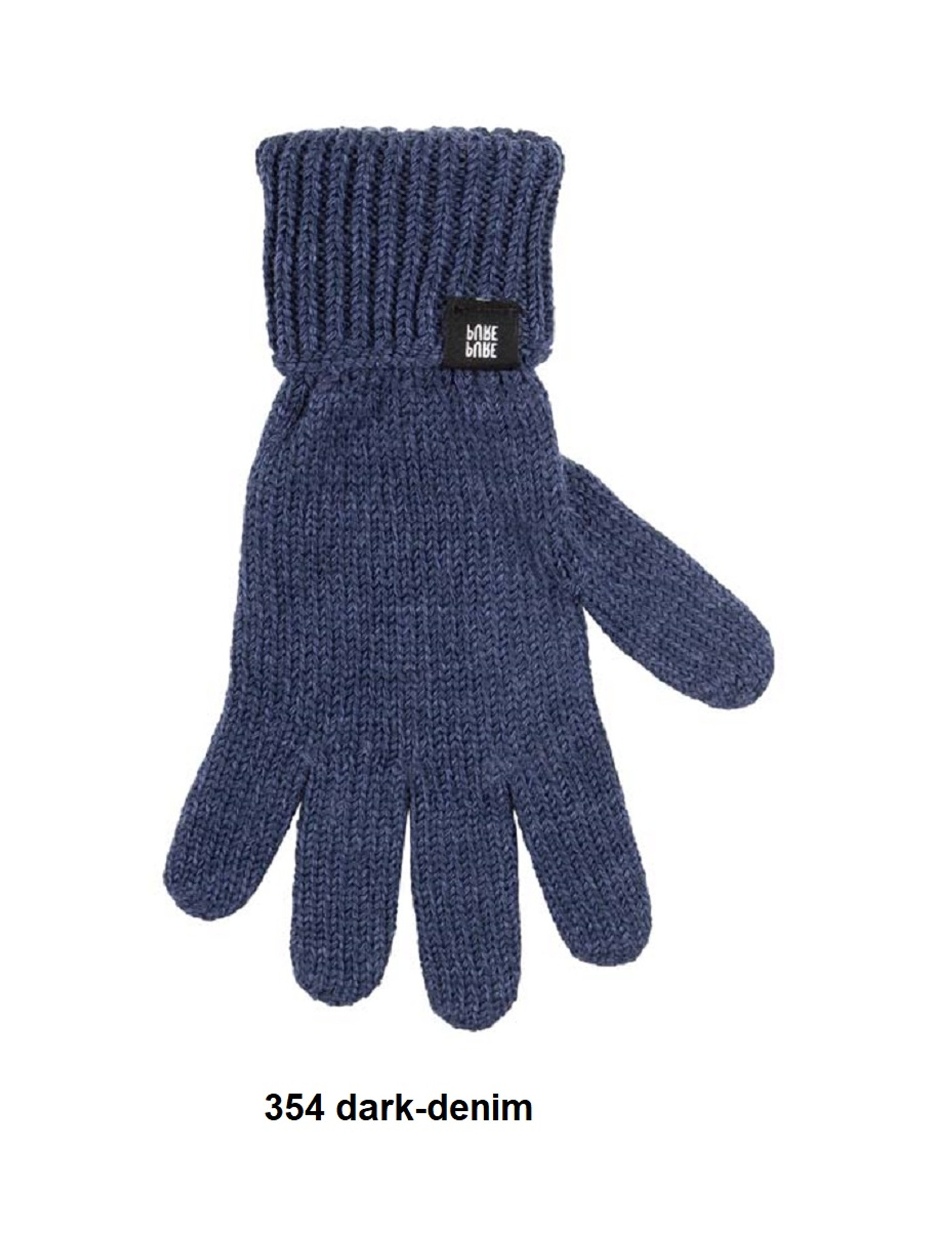 小物 PICEA BABY CASHMERE GLOVES NAVY Classic V-Neck Baby Cashmere Navy Blue | Loro Piana US