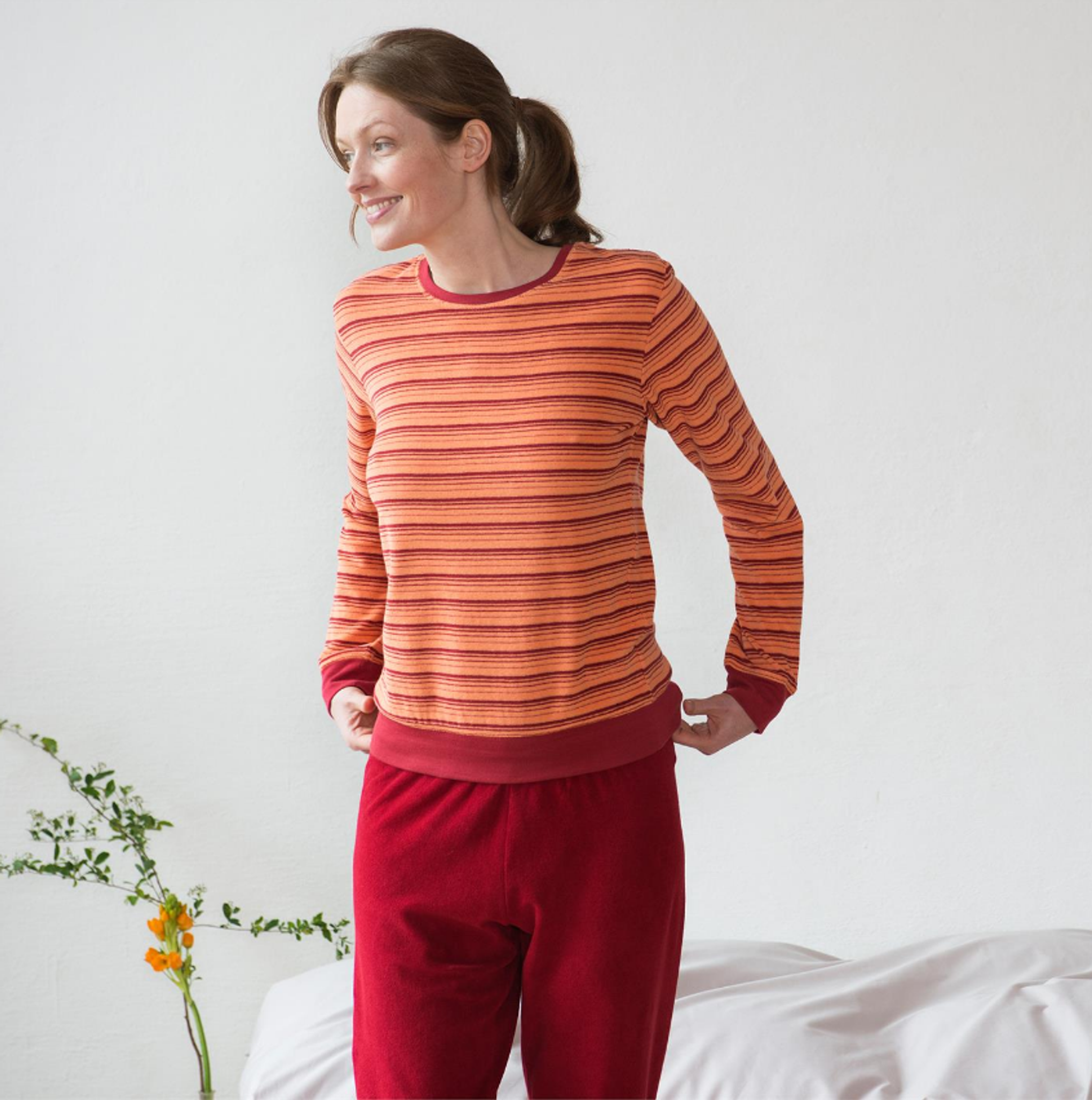 Women's Terry Pajamas  Organic cotton - Little Spruce Organics