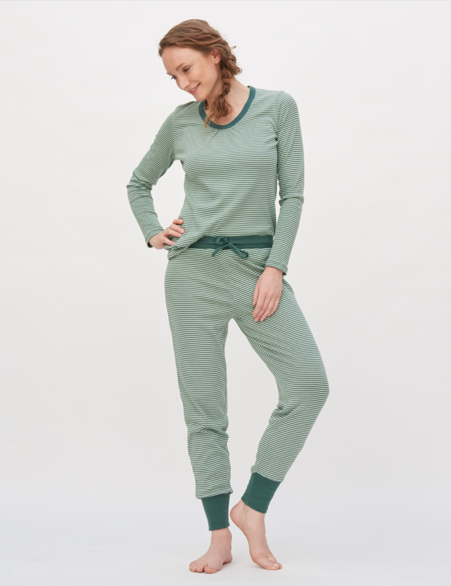 Women's Tall Pjs All Day Check Legging Set | Boohoo UK