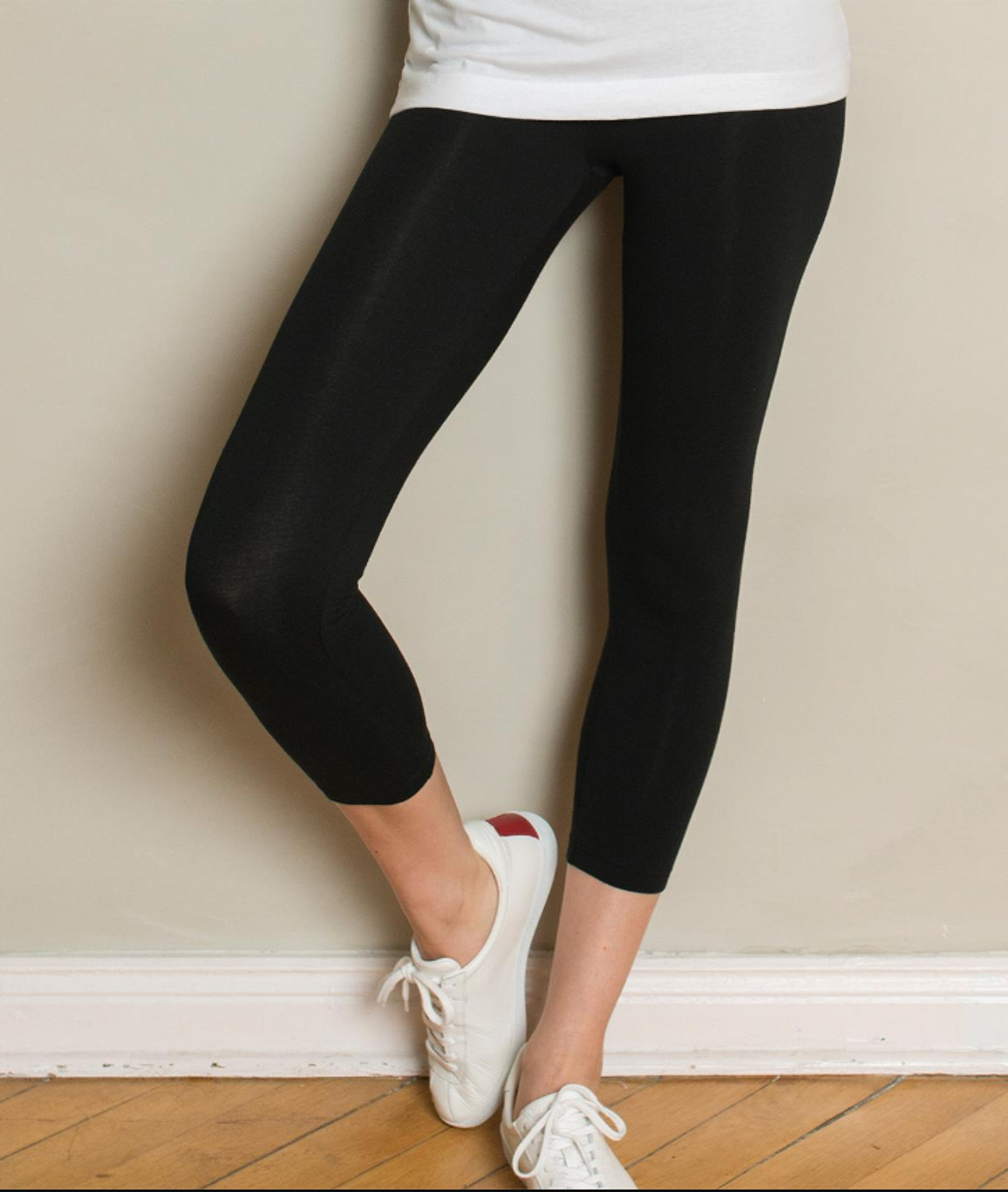 White Plus Size Cropped & Short Leggings | Yours Clothing