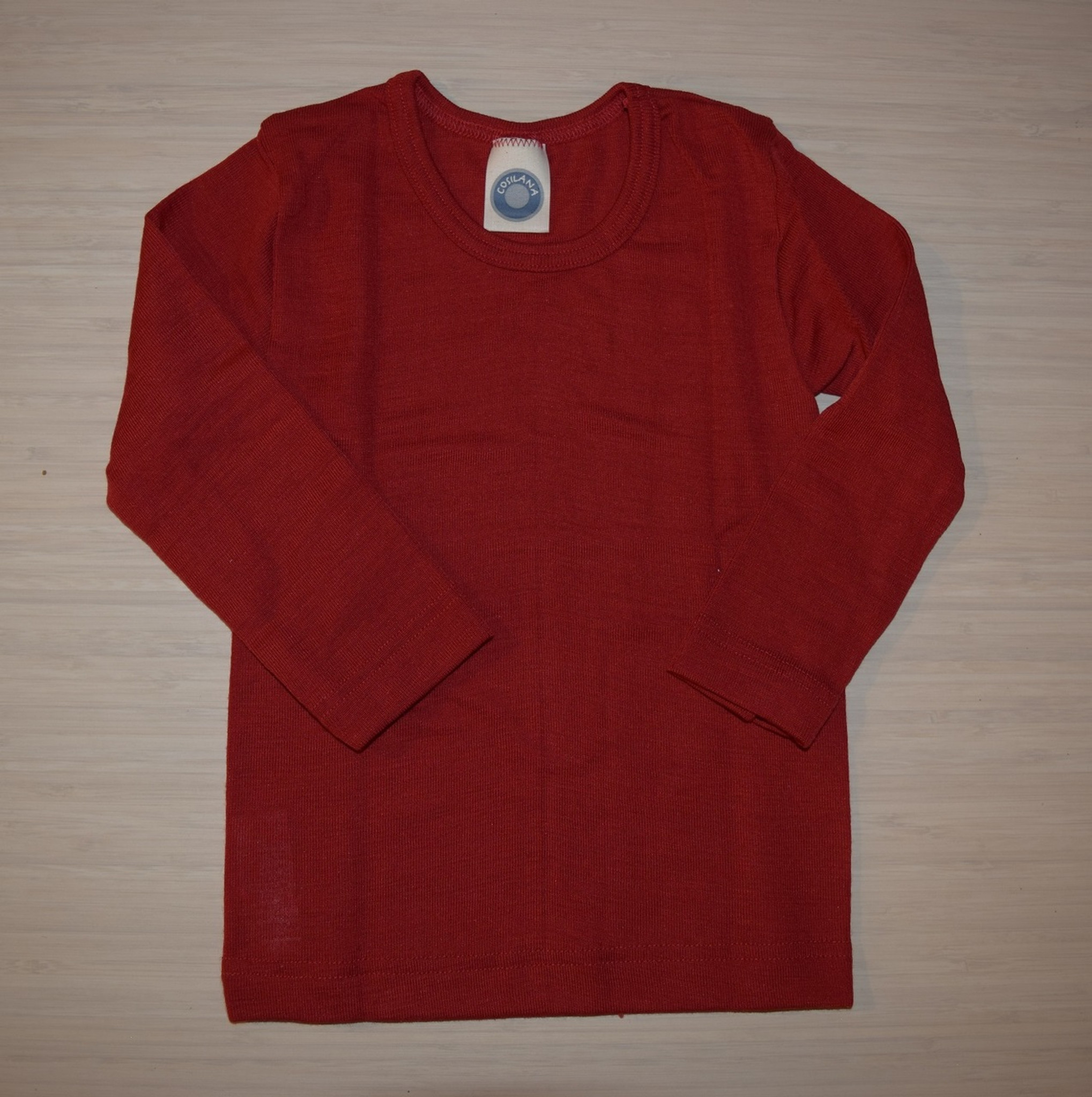 Organic Spruce Wool/Silk Kids - Shirt Cosilana Long Sleeved Organics | Little