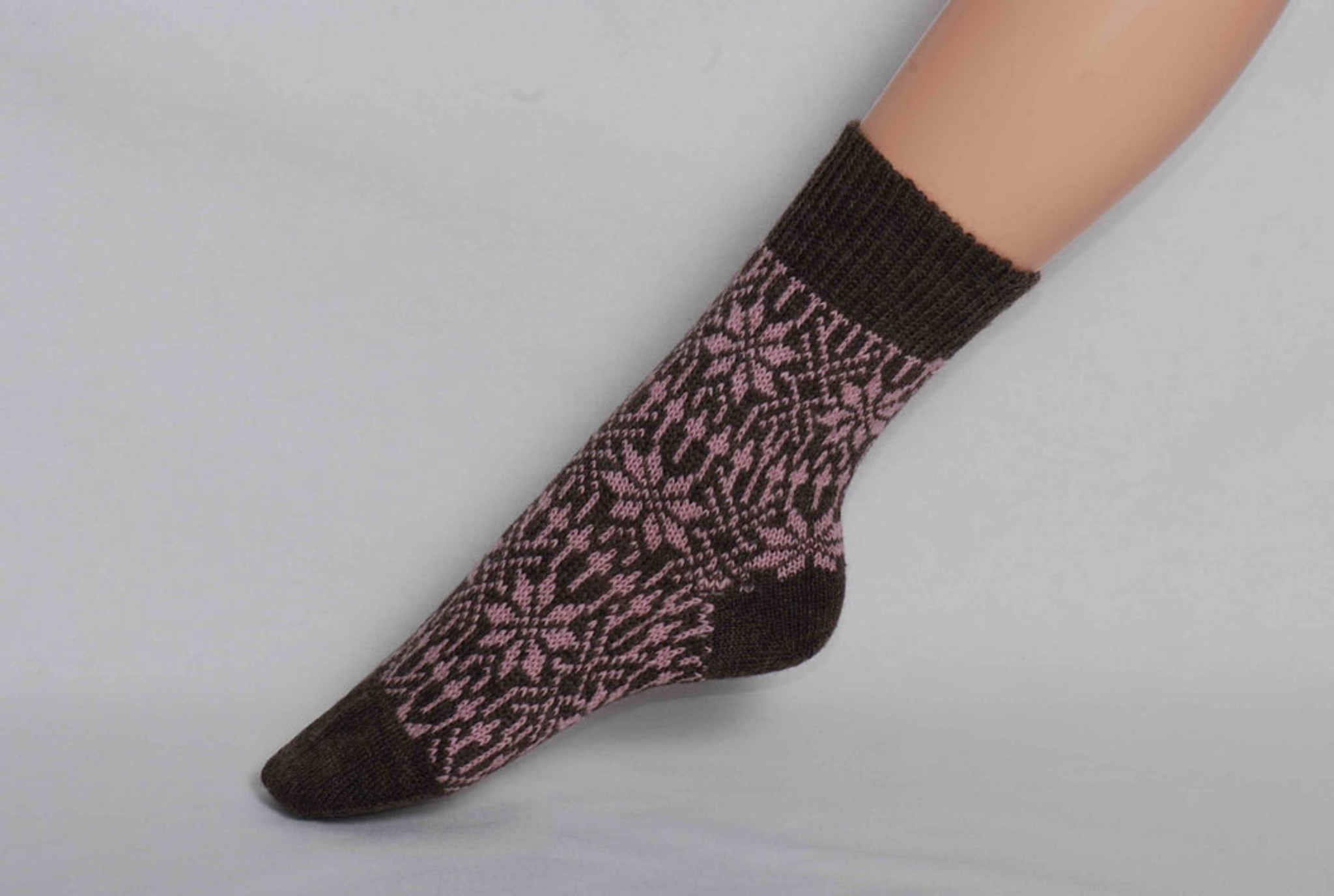 Organic Wool Socks with Silicone Grips Hirsch Nature 015s - Little Spruce  Organics