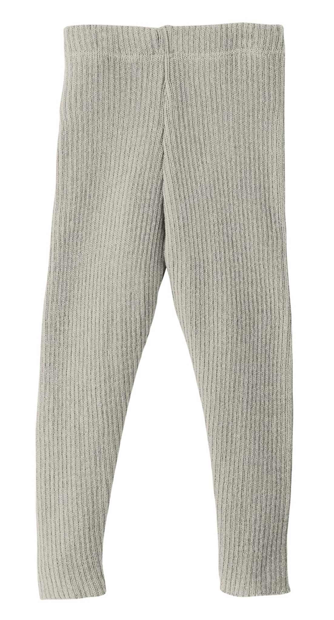 Nui Organics Knit Leggings Silver - Organic Merino Wool (warm but  non-itchy!) unisex (bambini)
