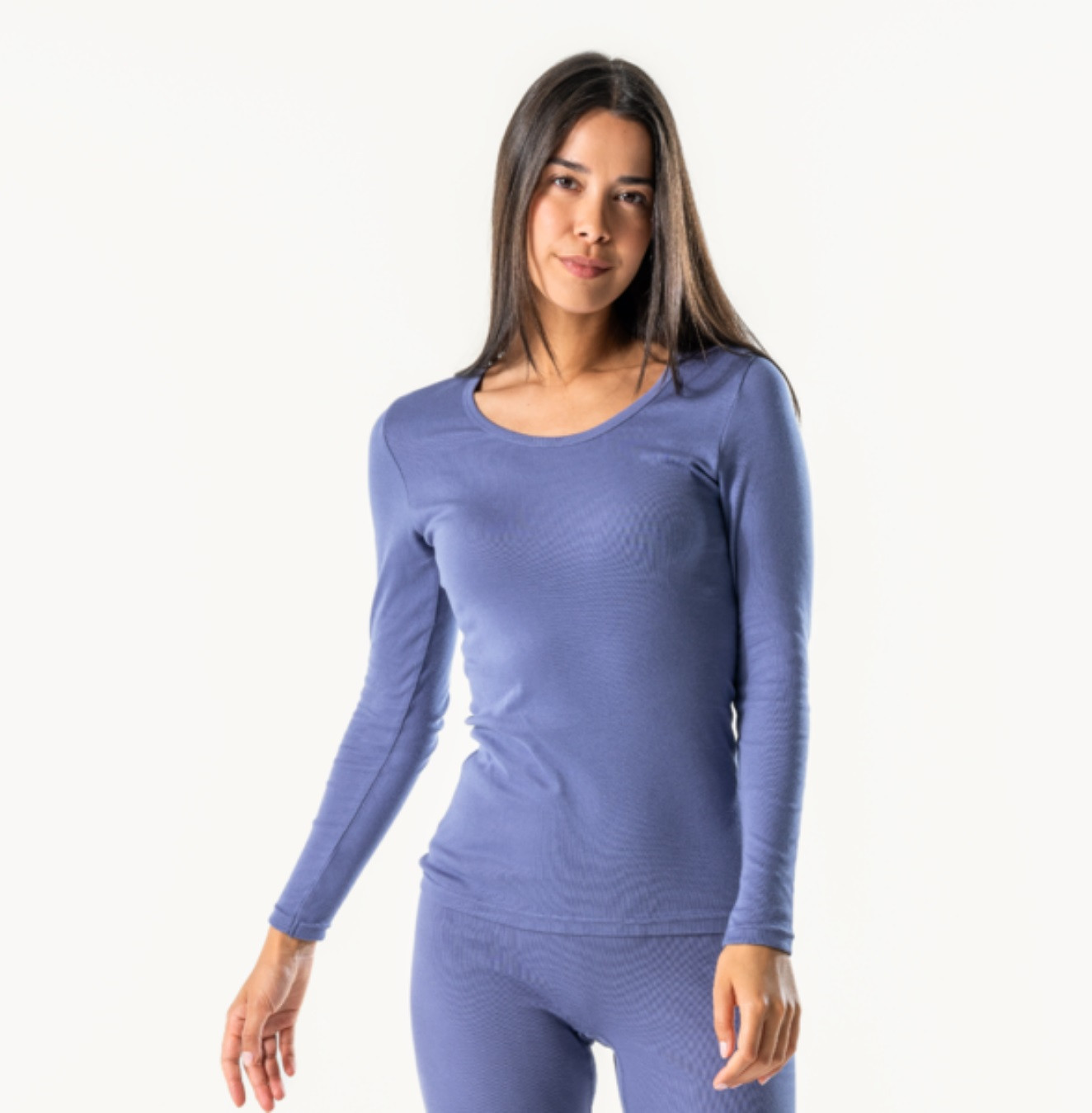 Women's Organic Cotton Long Sleeved Shirt | Living Crafts 4359