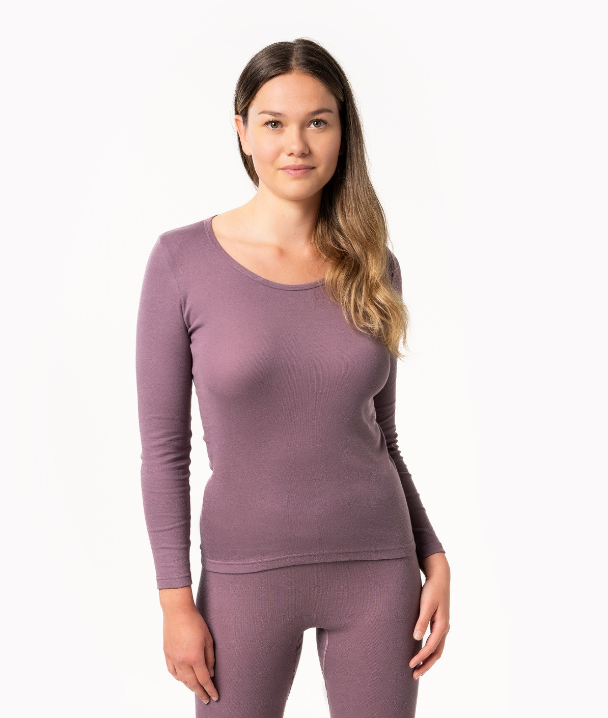 Women's Organic Cotton Long Sleeved Shirt | Living Crafts 4359