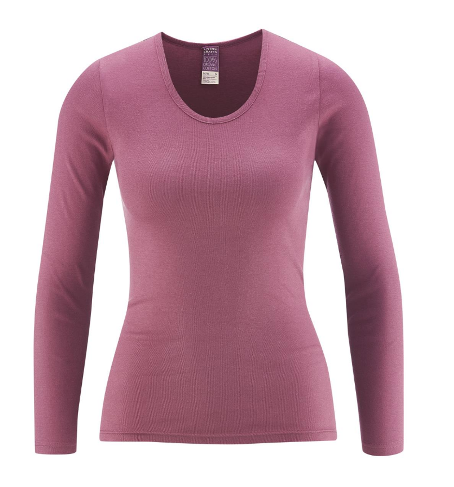 Women's Organic Cotton Long Sleeved Shirt | Living Crafts 4359