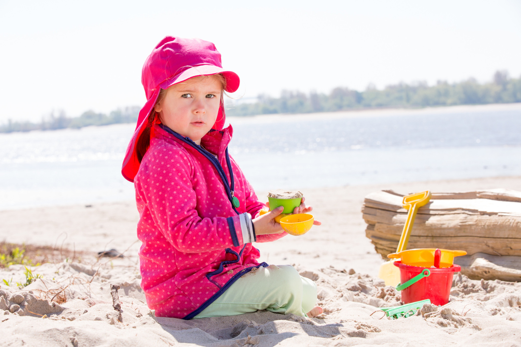 Cotton Sun Hat in Lion Brand Nature's Choice Organic Cotton - L10459