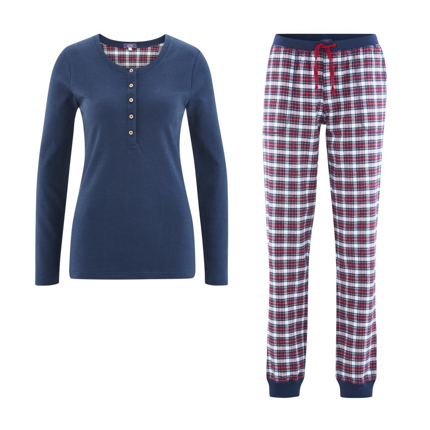 Women's Flannel Pyjamas Organic cotton Little Spruce Organics