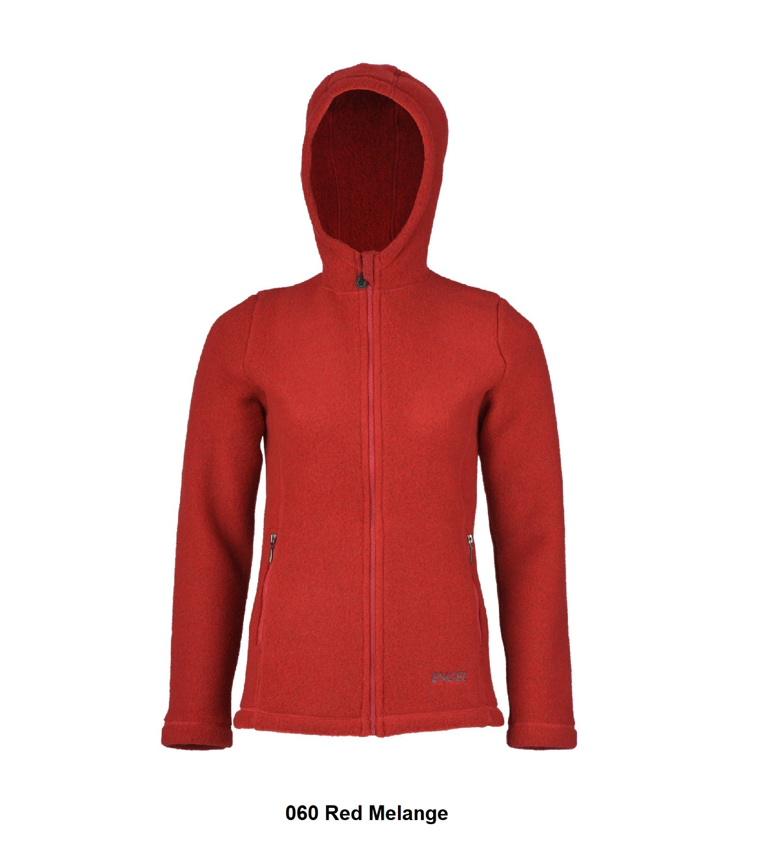 Organic Thick Wool Fleece Hooded Women's Jacket - Little Spruce