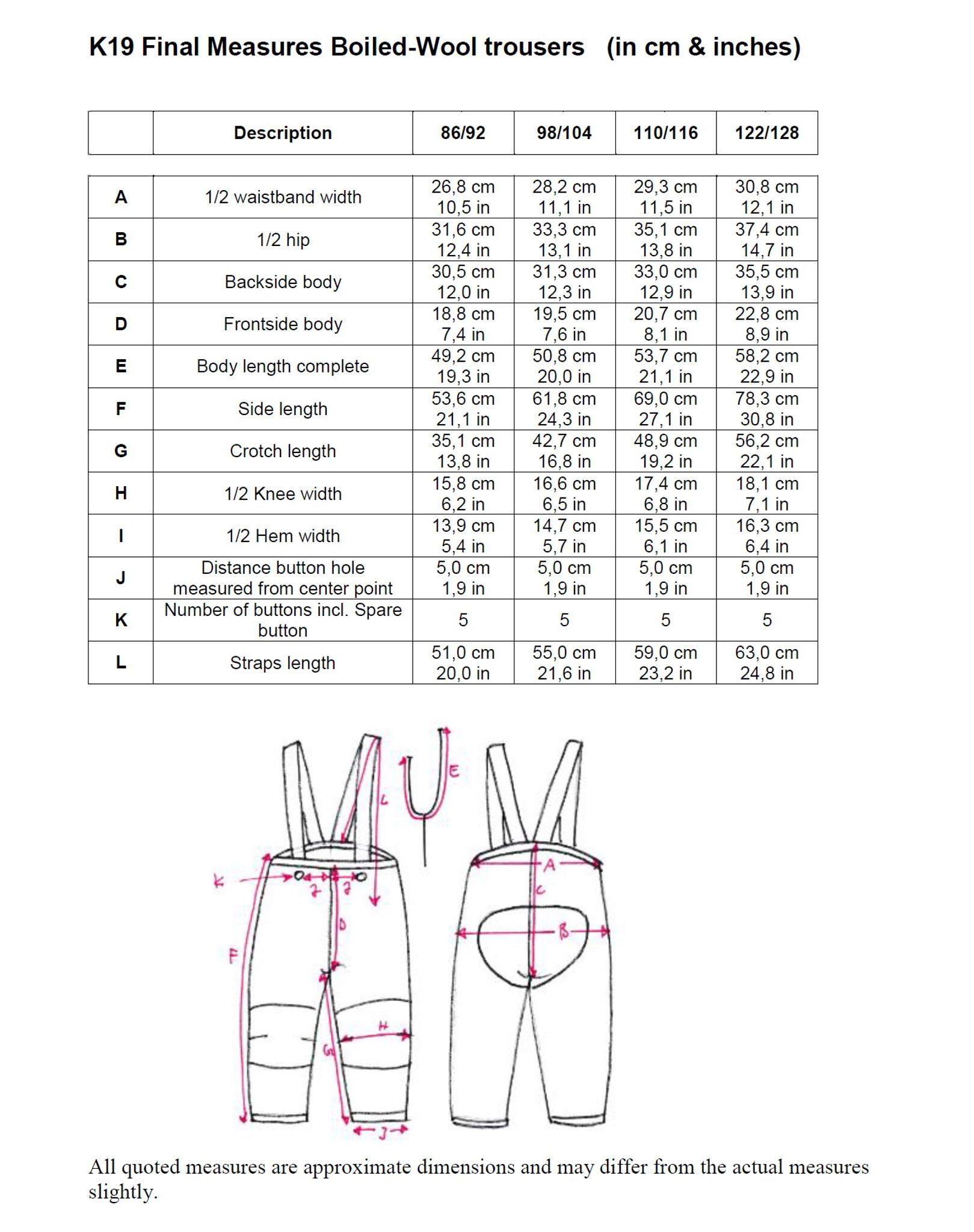 Disana Boiled Wool Overall - Disana Canada - Merino Wool Clothing for Kids  - Ava's Appletree