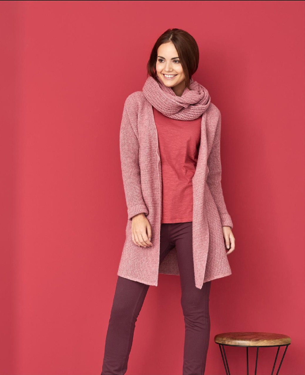 Organic Wool Cotton Cardigan - 