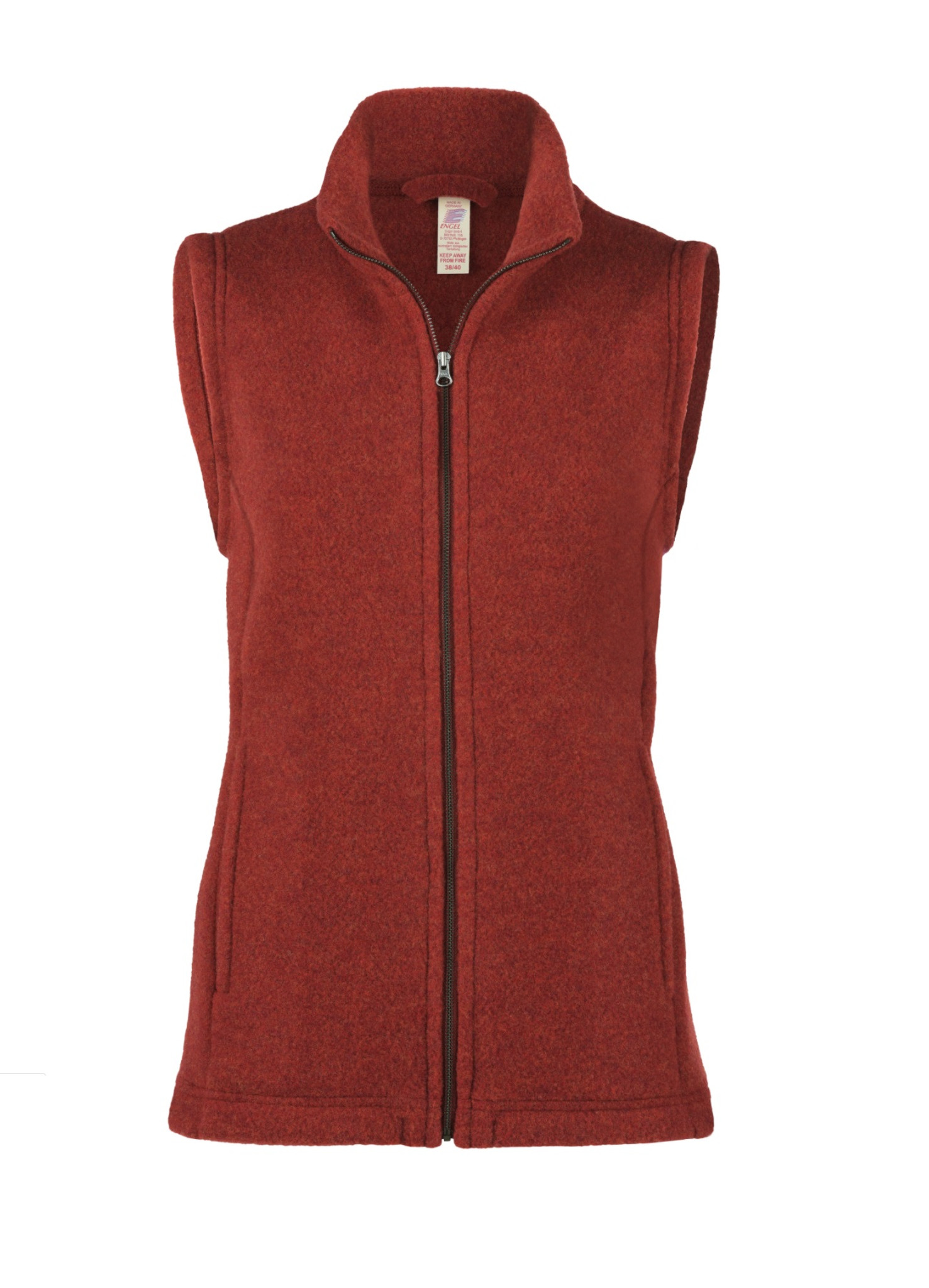 Engel Organic Thick Wool Fleece Women's Vest