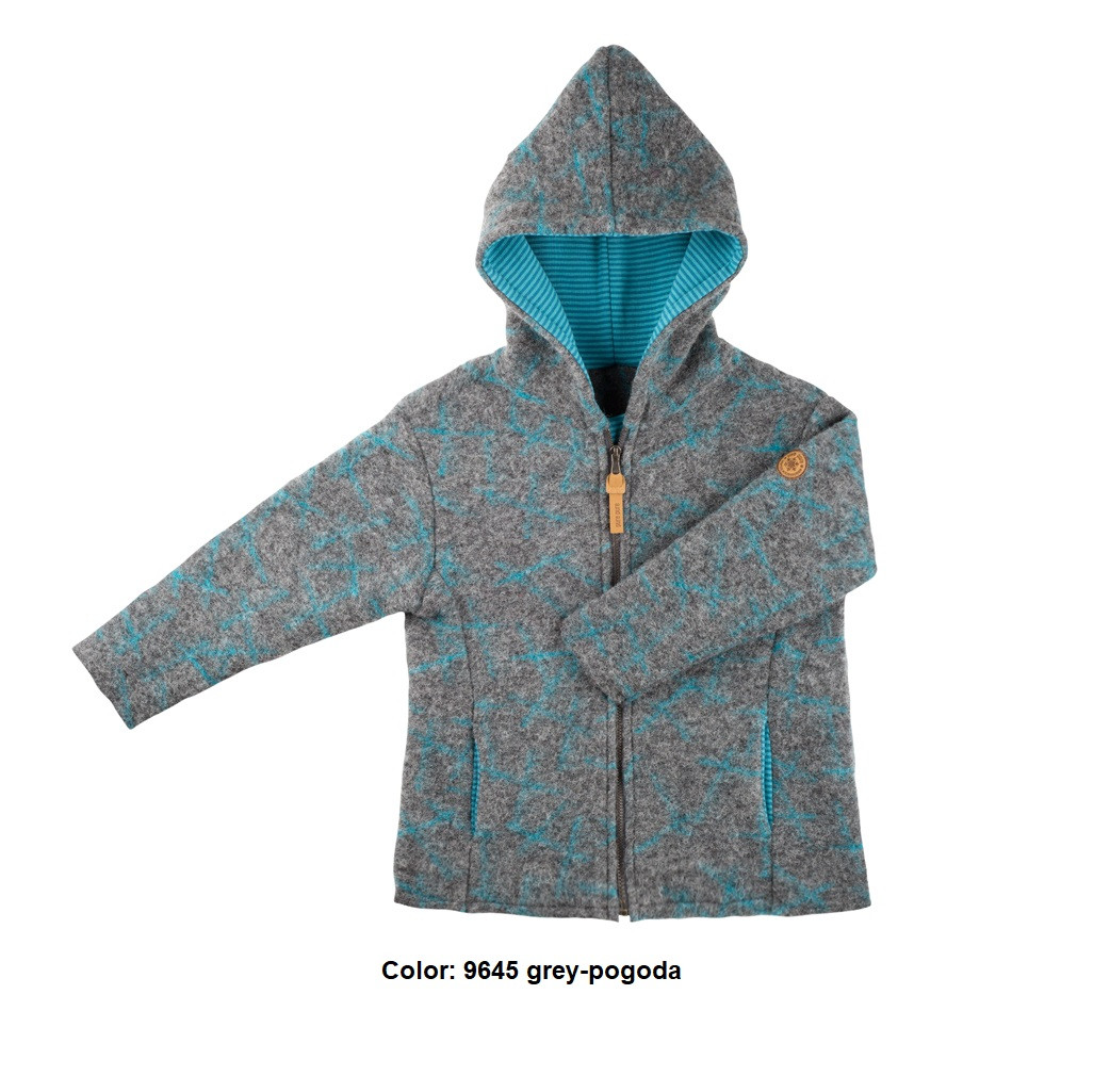 Organic Wool Cotton Kids Jacket 9502552 - Little Spruce Organics