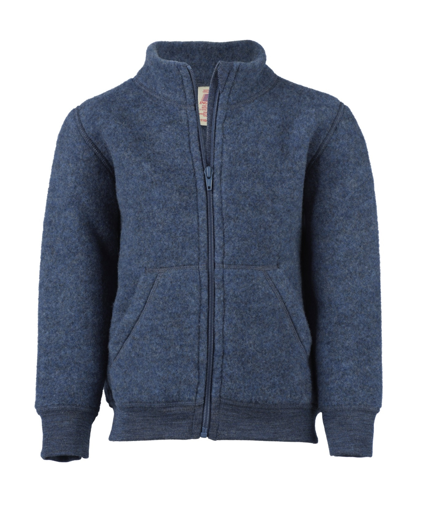 Children zip Jacket Organic Wool Fleece - Little Spruce Organics
