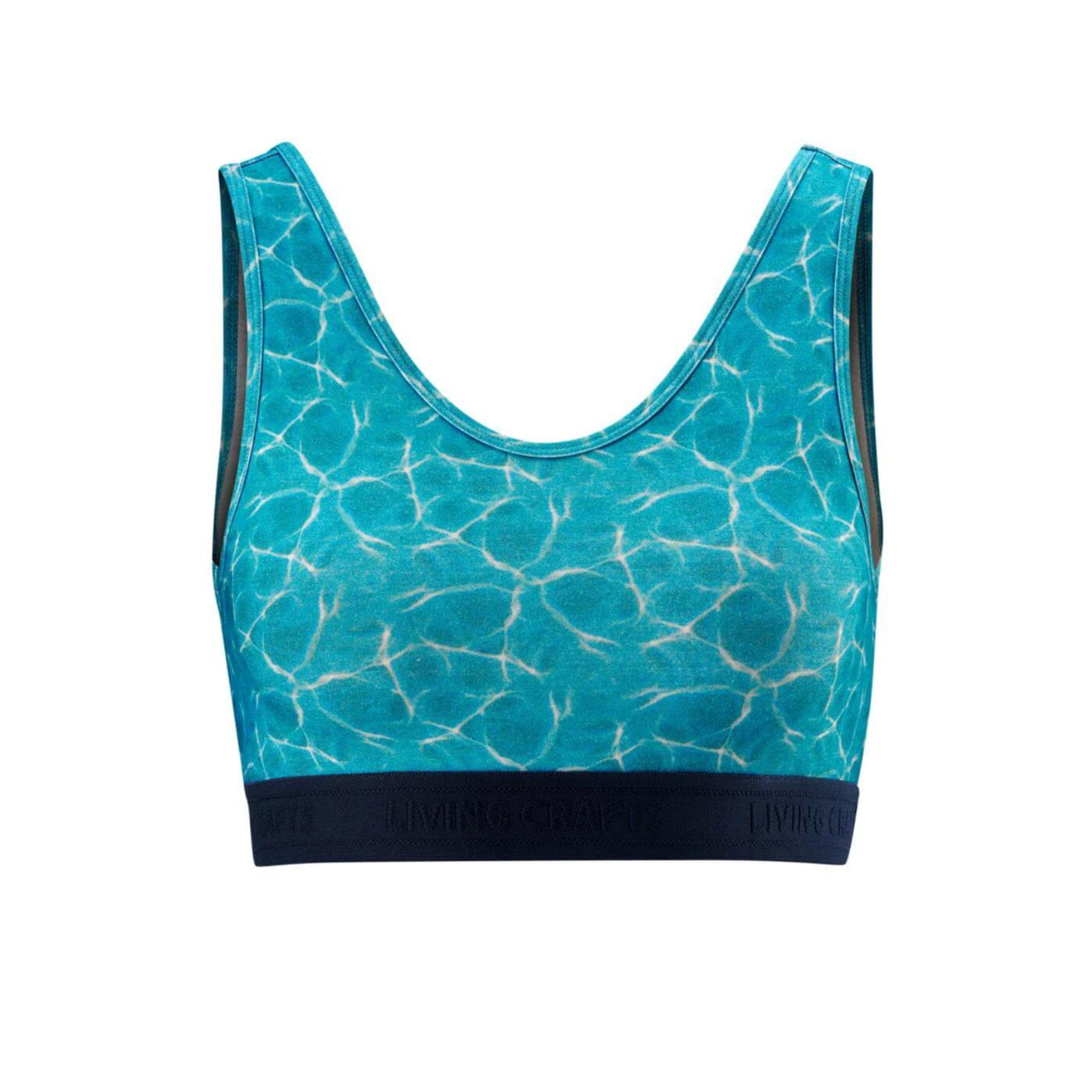 Women's Organic Cotton Sports bustier- 