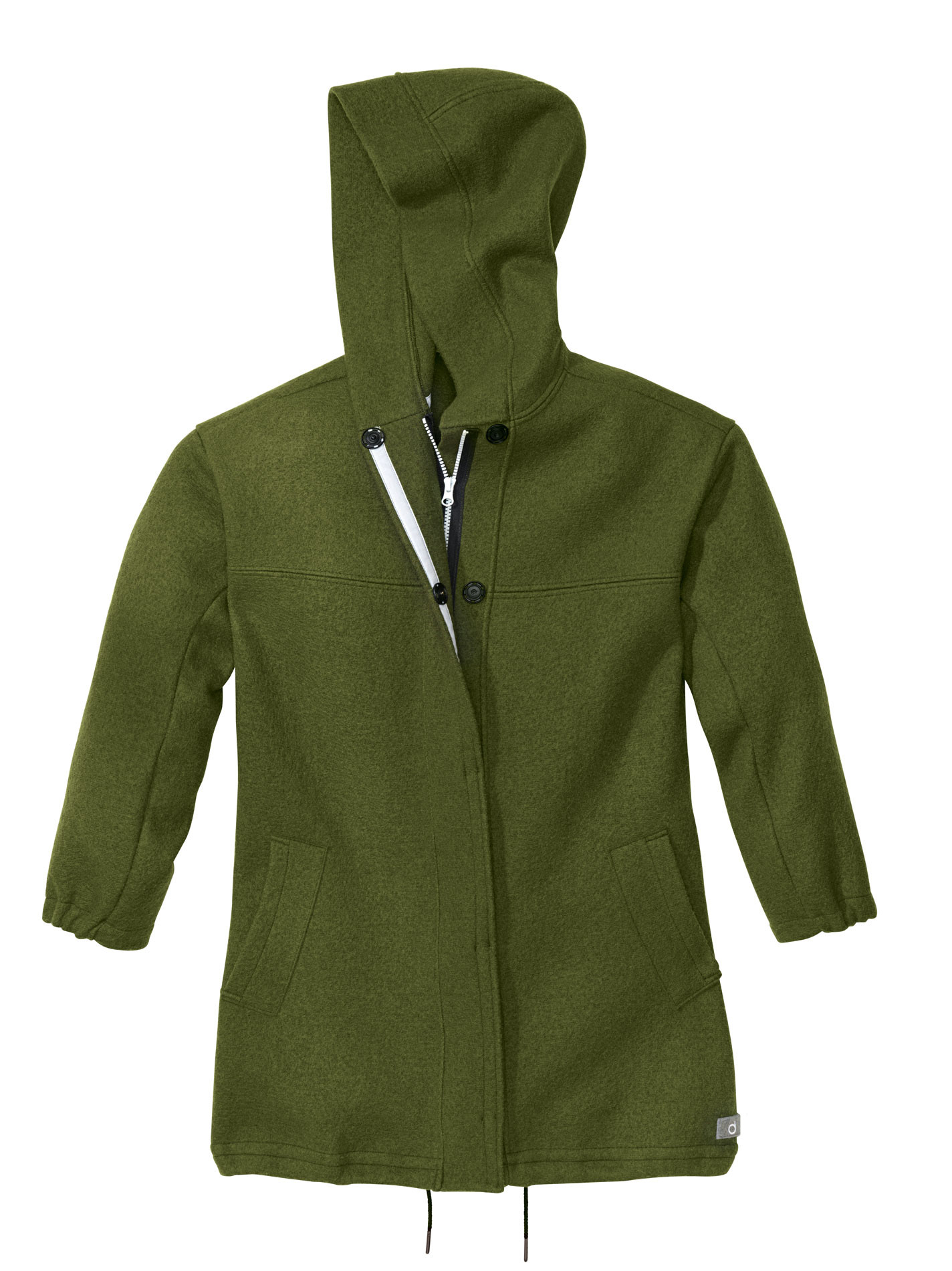 Disana Organic Boiled Wool Women's Parka - Little Spruce Organics