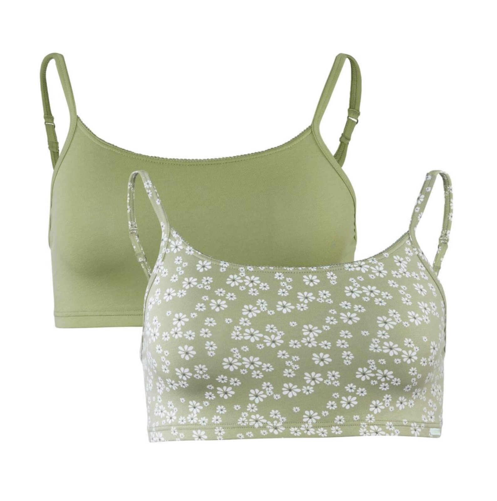 Organic Cotton Bustier, pack of 2- 
