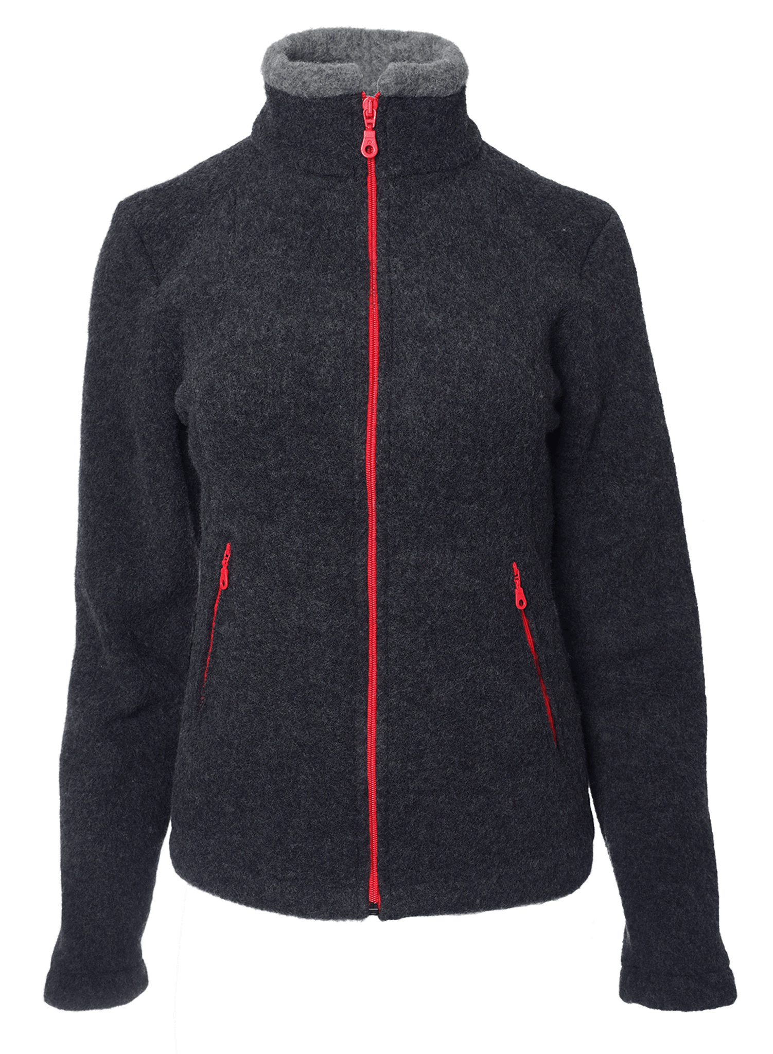 Women's Cutter & Buck Heather Gray Dartmouth Big Green Adapt Eco Knit  Heather Recycled Full-Zip Jacket