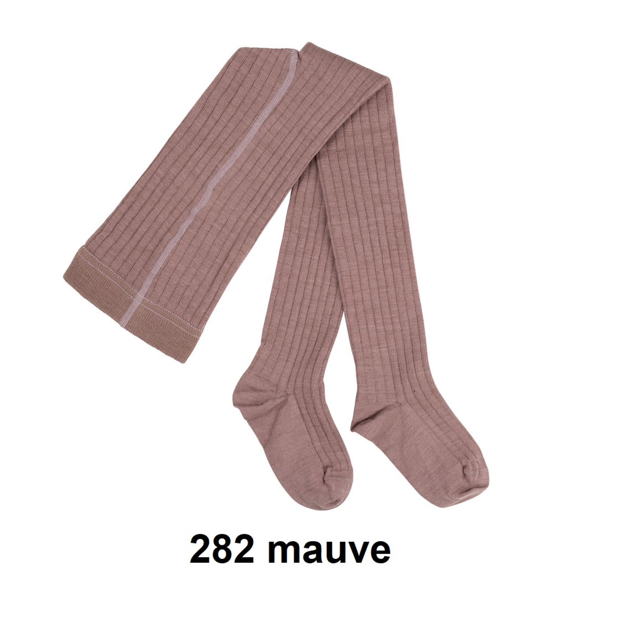 Ribbed Tights in Pure Organic Wool  Toddler and Children's fine-rib tights  in 100% soft breathable organic wool