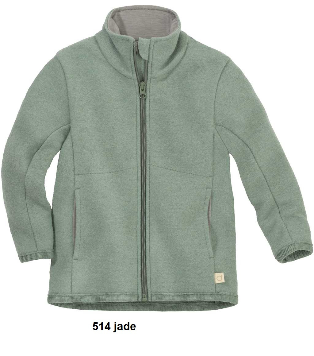 Disana Organic Wool Children's Zipper-Jacket - Little Spruce Organics