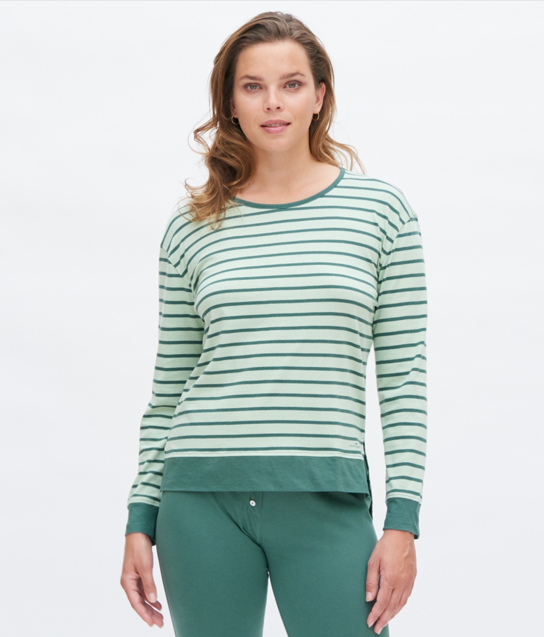 Women's Organic Cotton Sleep shirt - HAILY - Little Spruce Organics