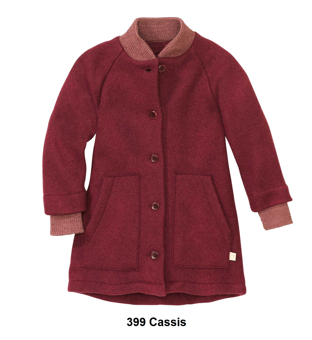 Disana Organic Boiled Wool Childrens Mantel Coat - Little Spruce