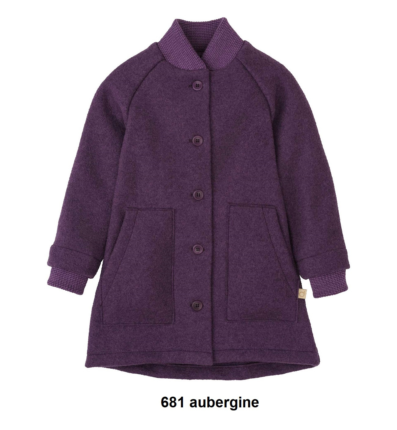 Disana Organic Boiled Wool Childrens Mantel Coat - Little Spruce 