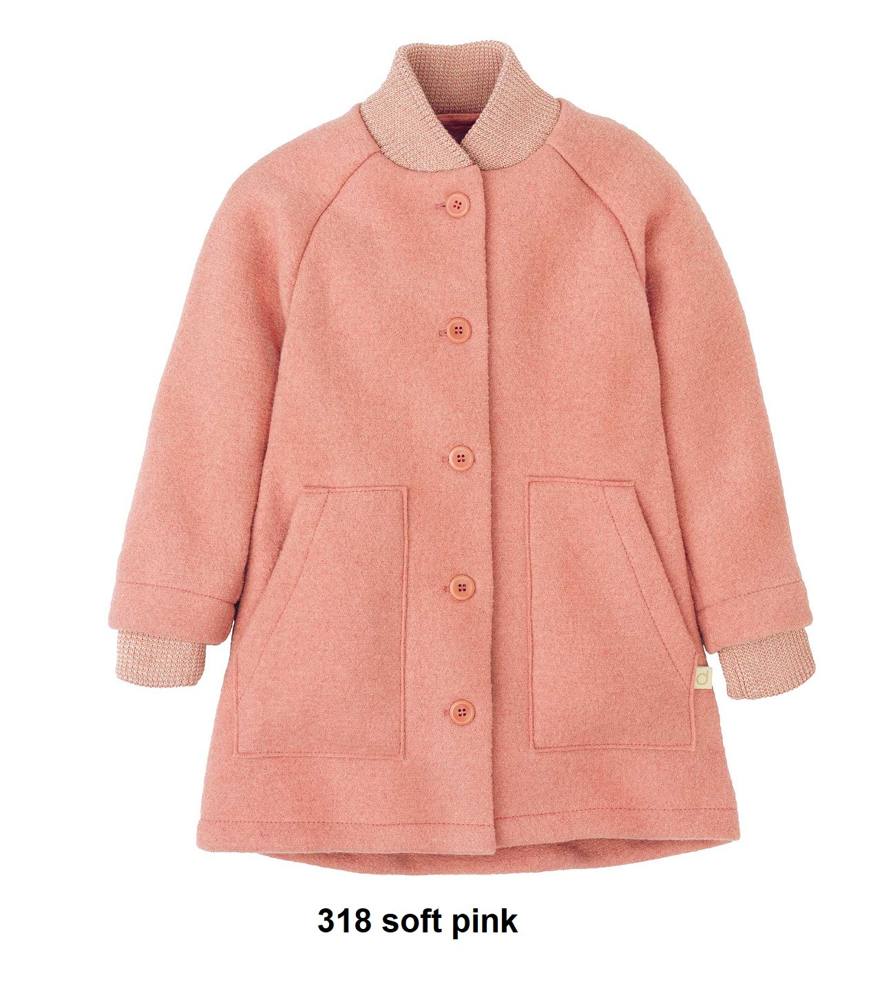 Disana Organic Boiled Wool Childrens Mantel Coat - Little Spruce