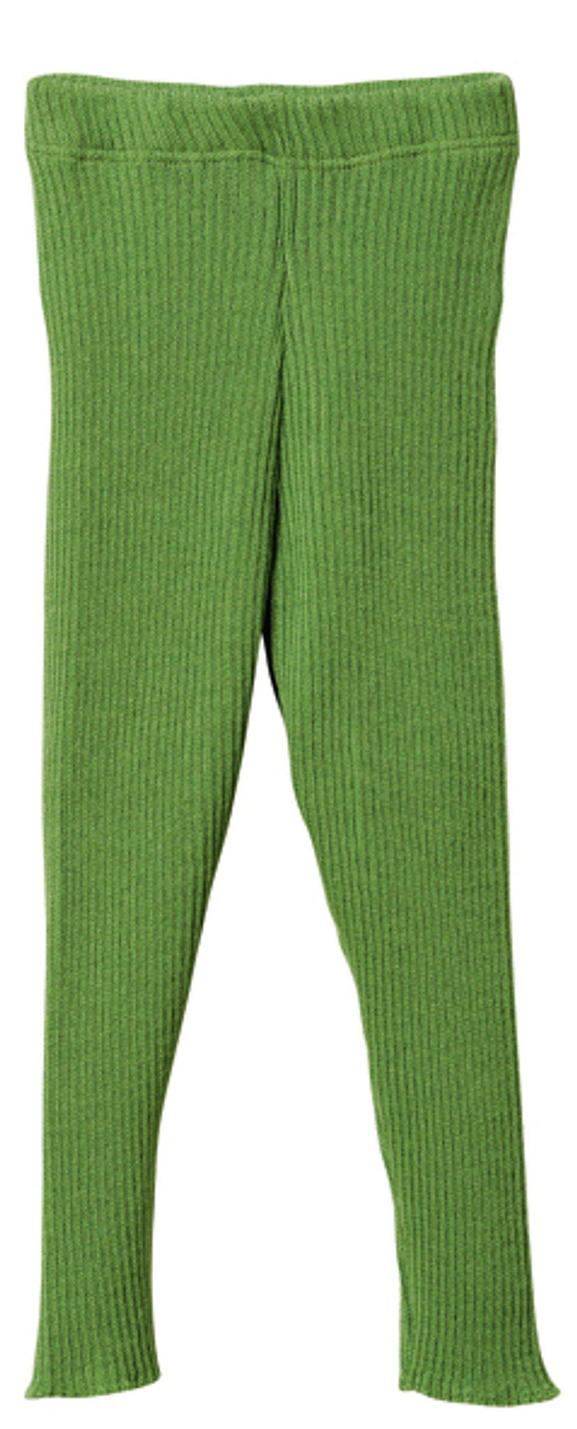 Tights from Merino wool with silk - GREEN ROSE