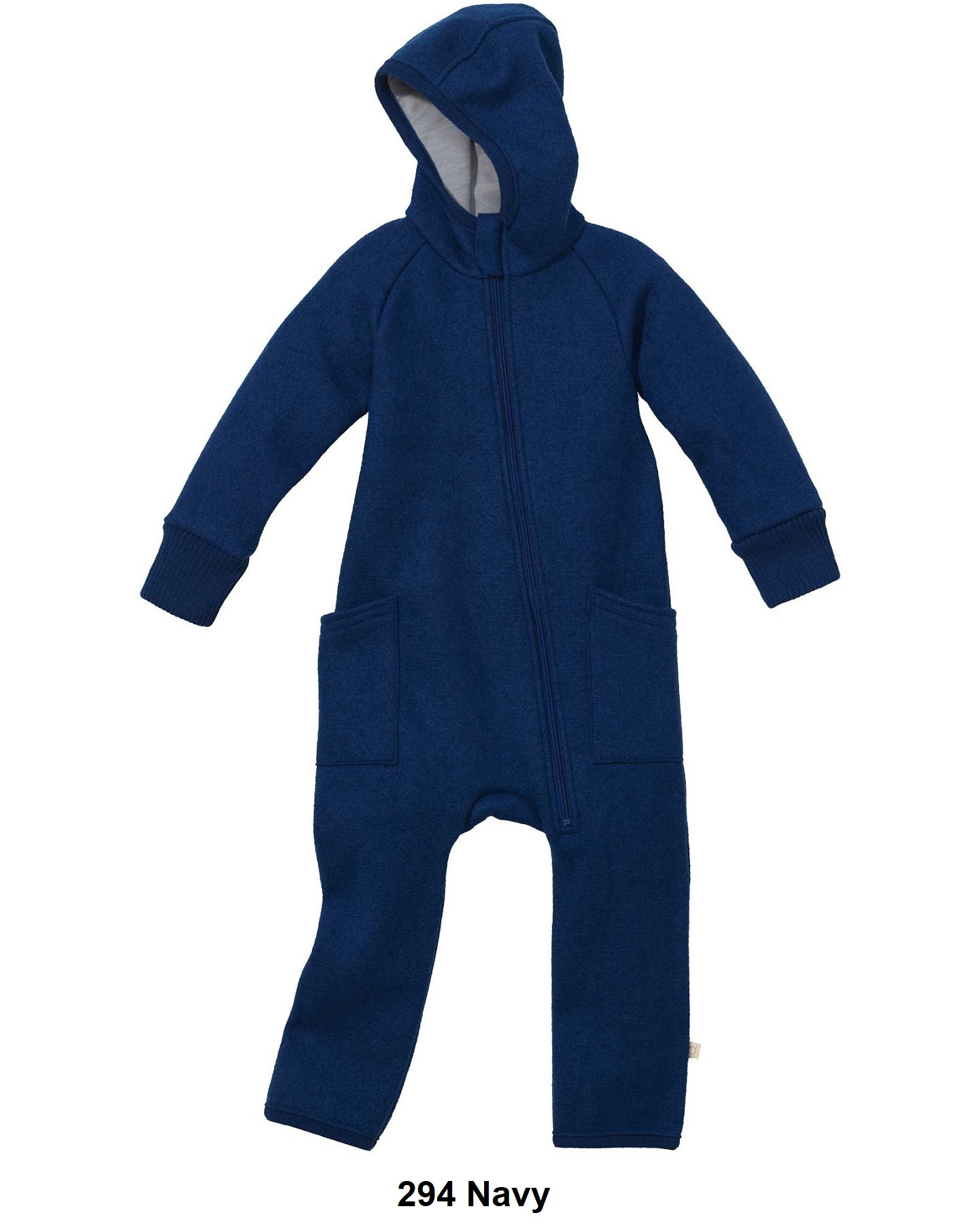 Disana Organic Boiled Wool Zip-Bunting (Zip-Overalls) - Little