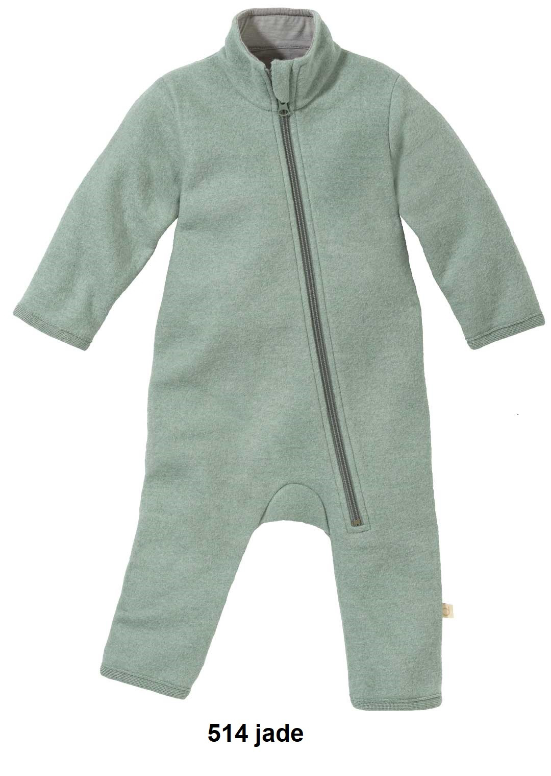 Disana Organic Boiled Wool Suit (Zip-Bunting, Zip-Overalls), 260 g