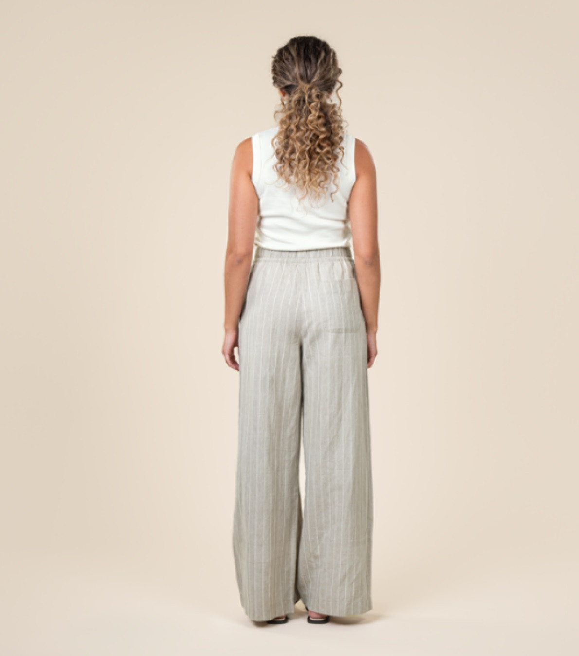 Women's Linen Trousers - 