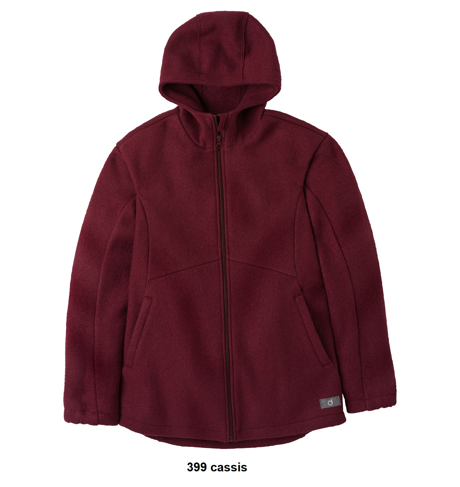 Beeden DOLMAN HOODED BLOUSON Hoodie with dolman sleeves & gusset