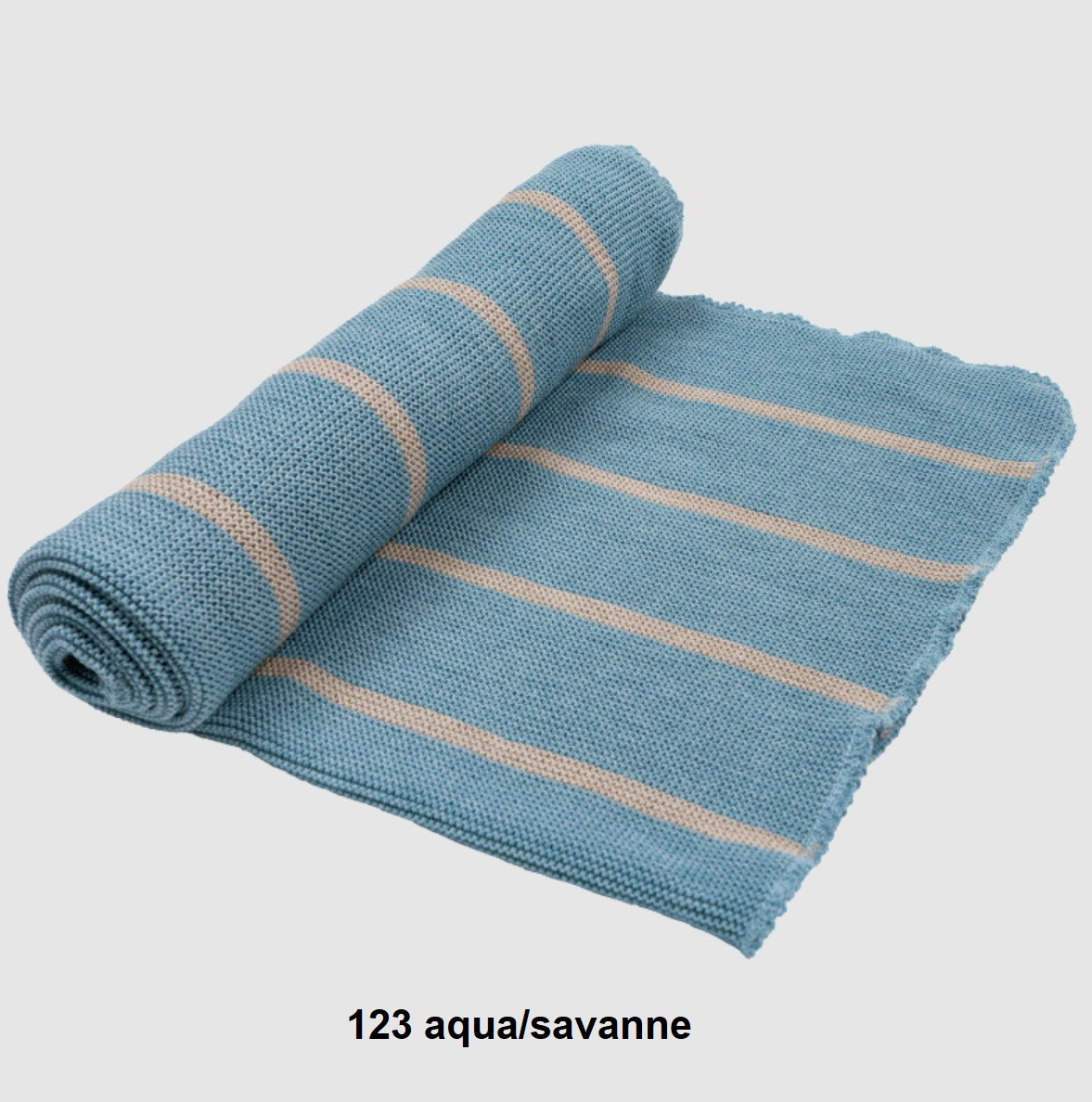 Organic Merino Wool Knitted Baby Blanket- - Little Spruce Organics