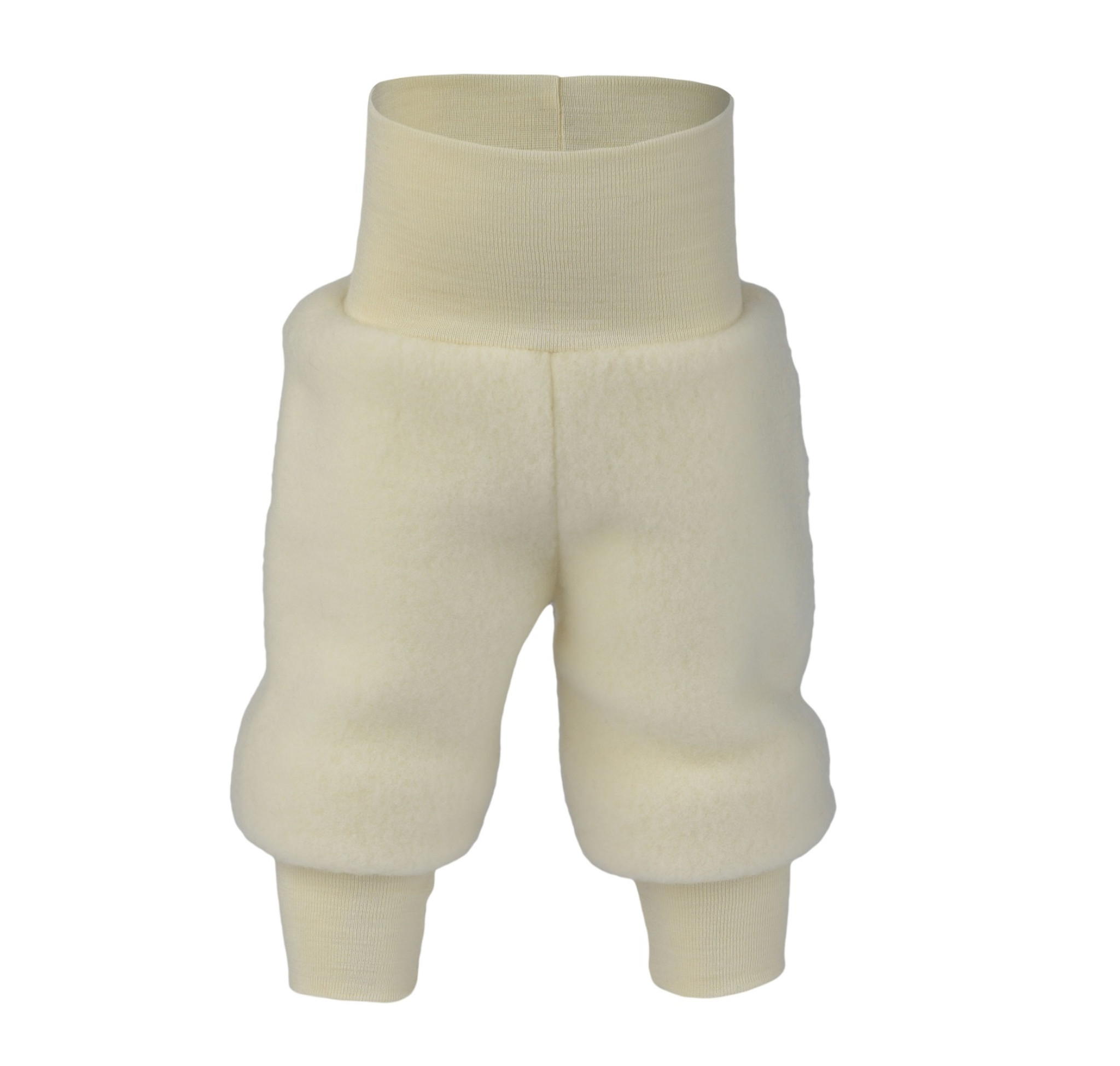 YAECA Natural Wool Fleece Easy Trousers