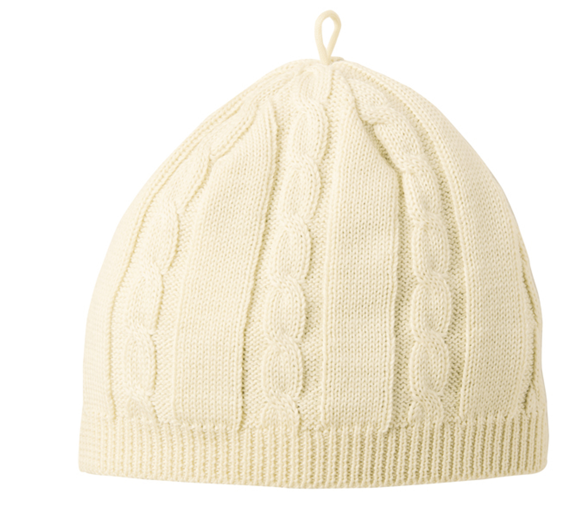 Disana Organic Cotton Cable-Knit Hat - Little Spruce Organics