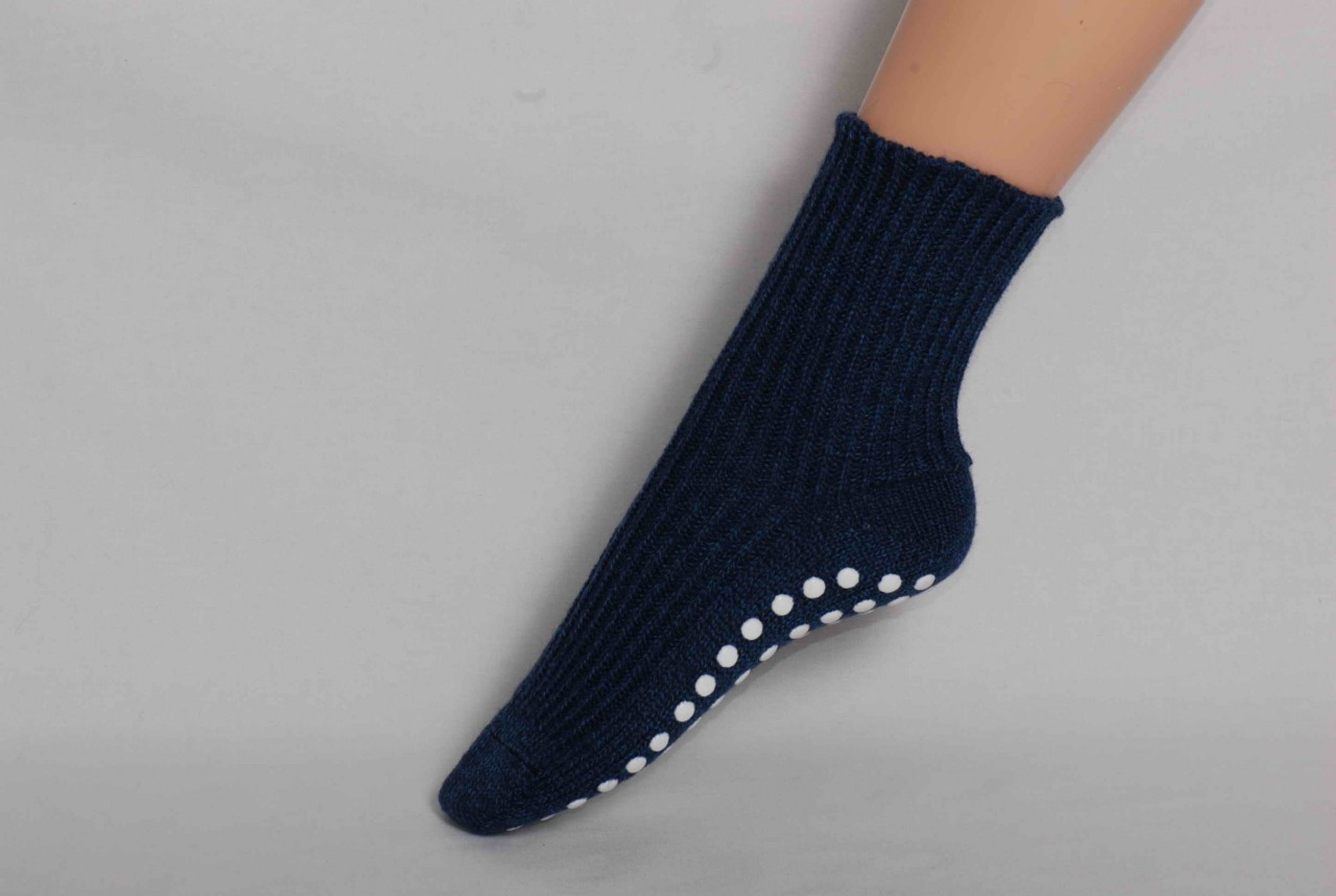 Cheap 5/10 Pairs Rubber Soled Non Slip Silicone Crystal Silk Socks