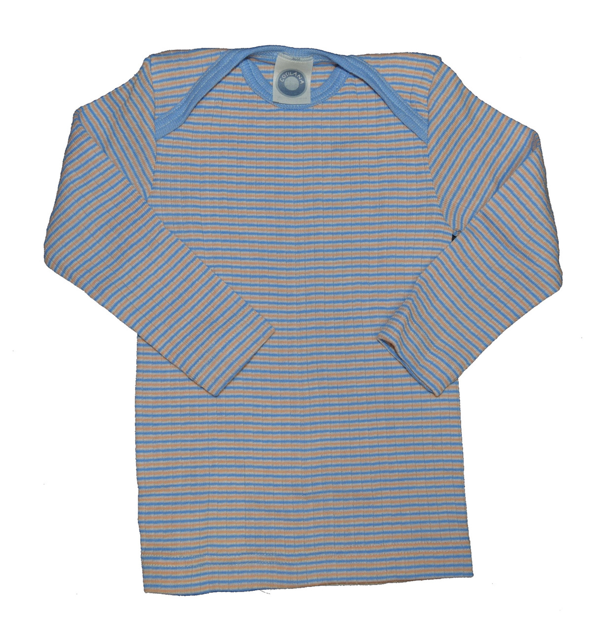 Organic Cotton size 3T Boy's Thermal Sleeved Long Sleeve Shirt 