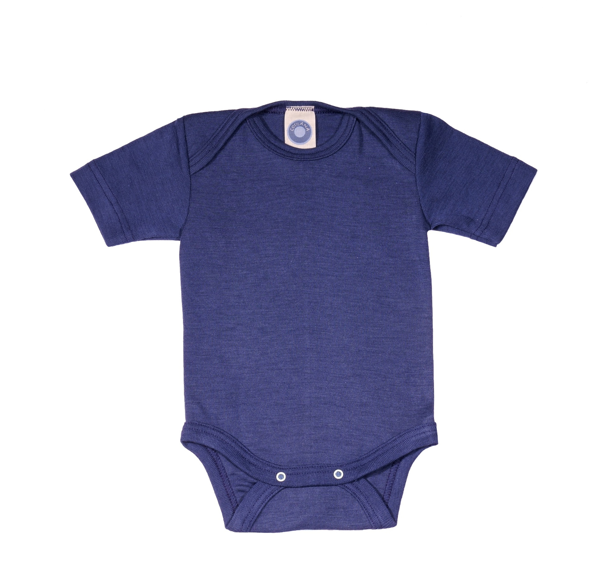 Half english Half Polish' Organic Short-Sleeved Baby Bodysuit